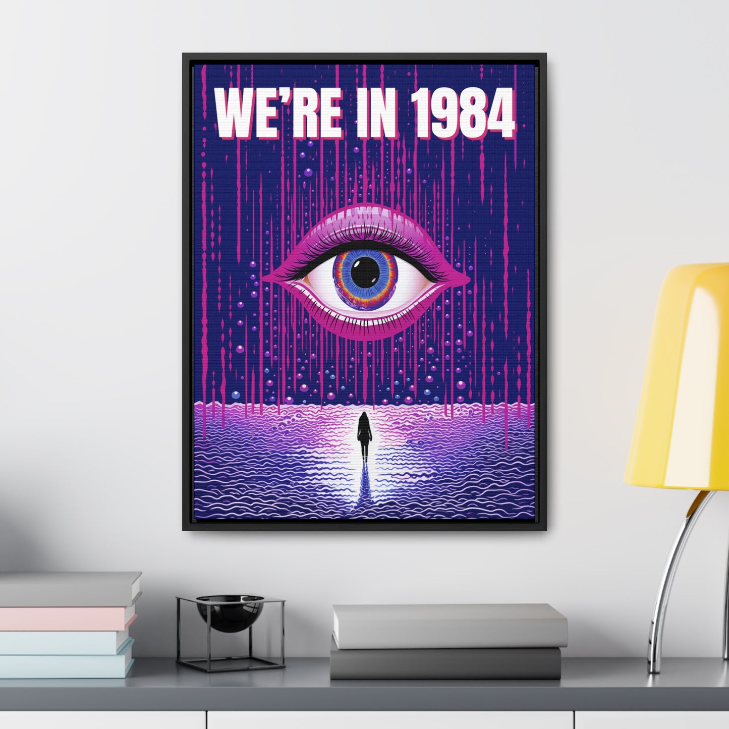 1984 Gallery Canvas Wraps, Vertical Frame