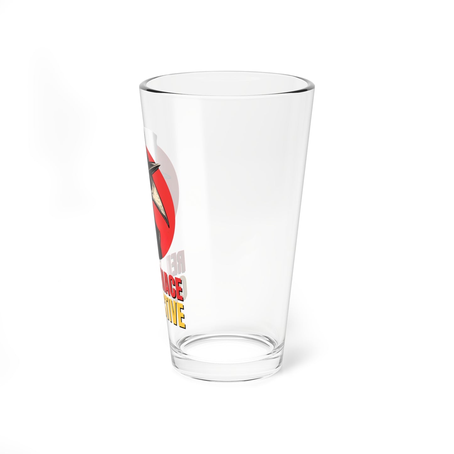 Red Menace Collective Pint Glass, 16oz