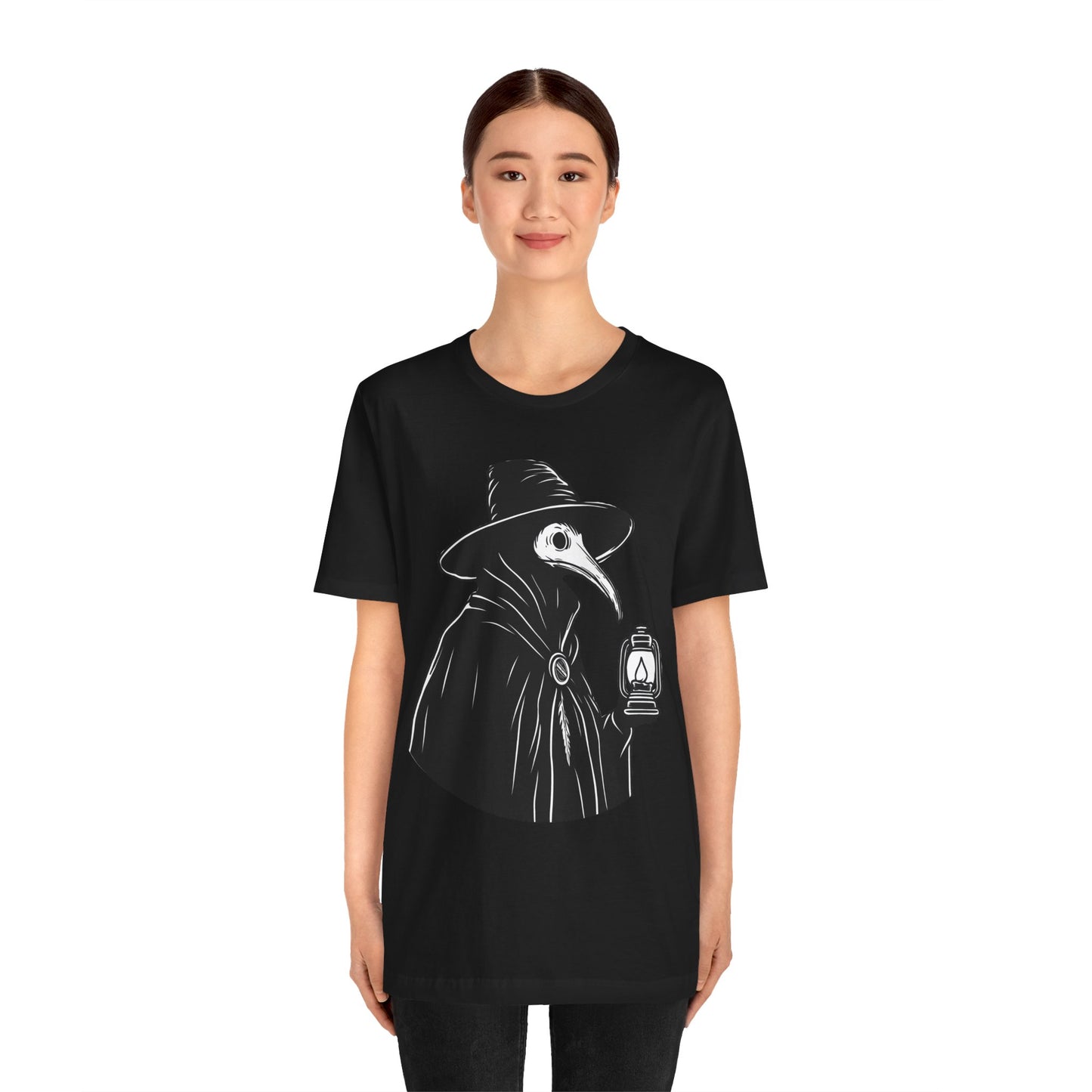 Dark Plague Doctor Tee - Unisex Short Sleeve Shirt