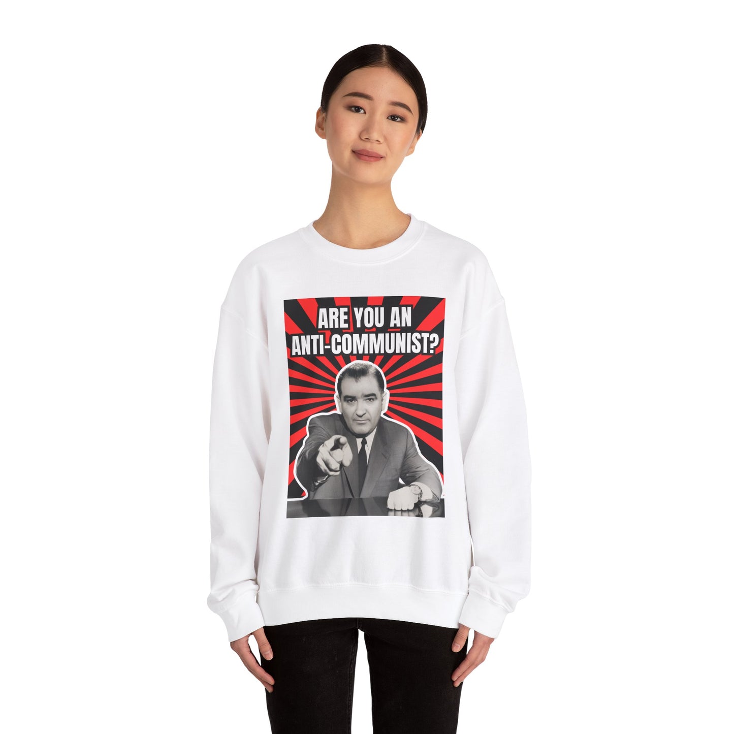 Are You An Anti-Communist? Unisex Heavy Blend™ Crewneck Sweatshirt