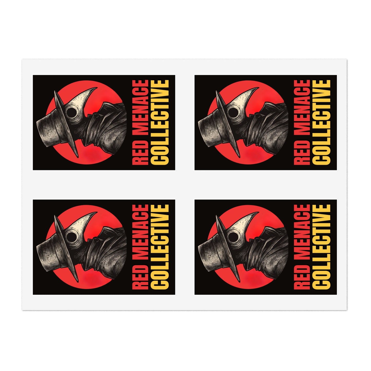 Red Menace Collective Sticker Sheets