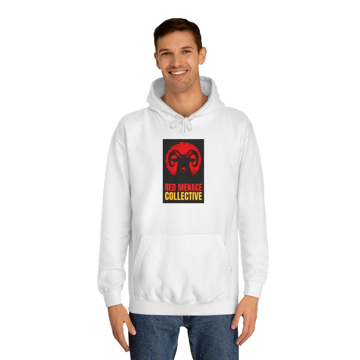 Red Menace Collective - Ram Unisex College Hoodie