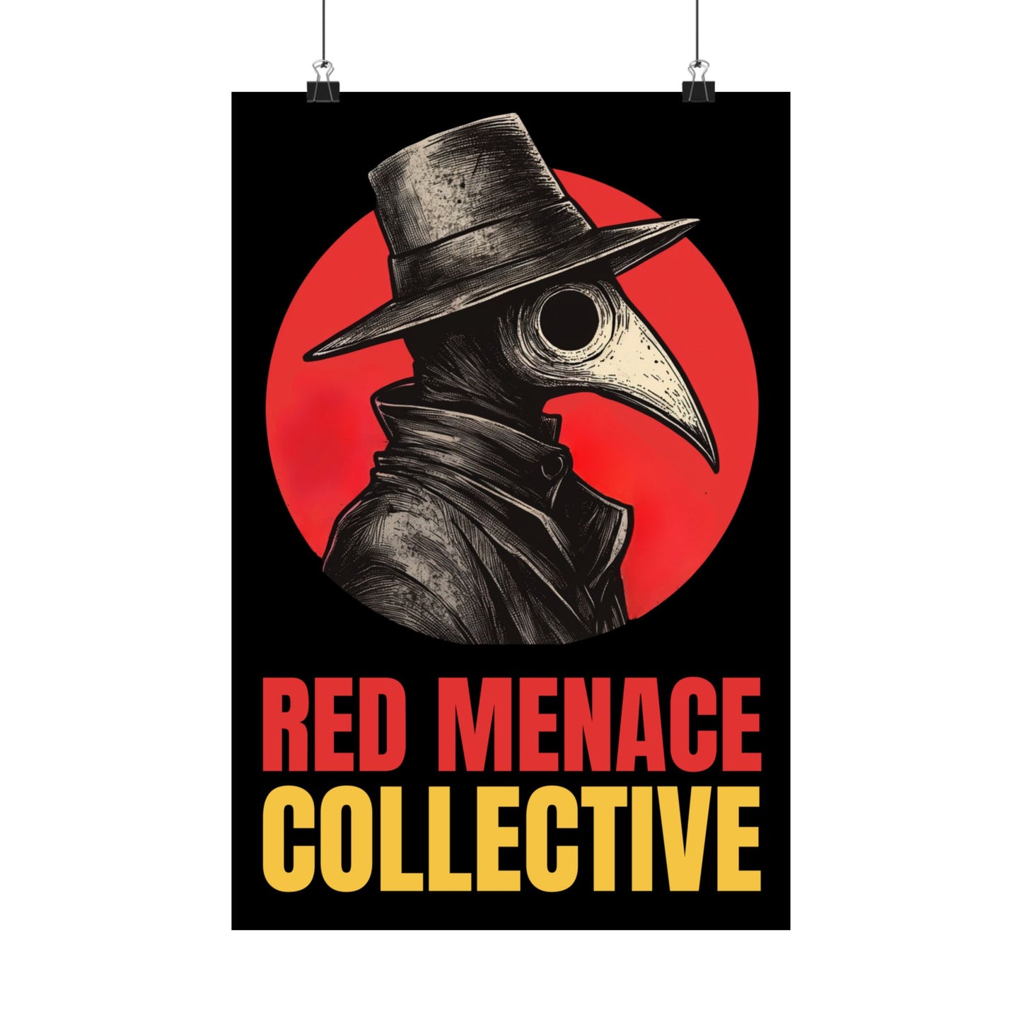 Red Menace Collective Matte Vertical Posters