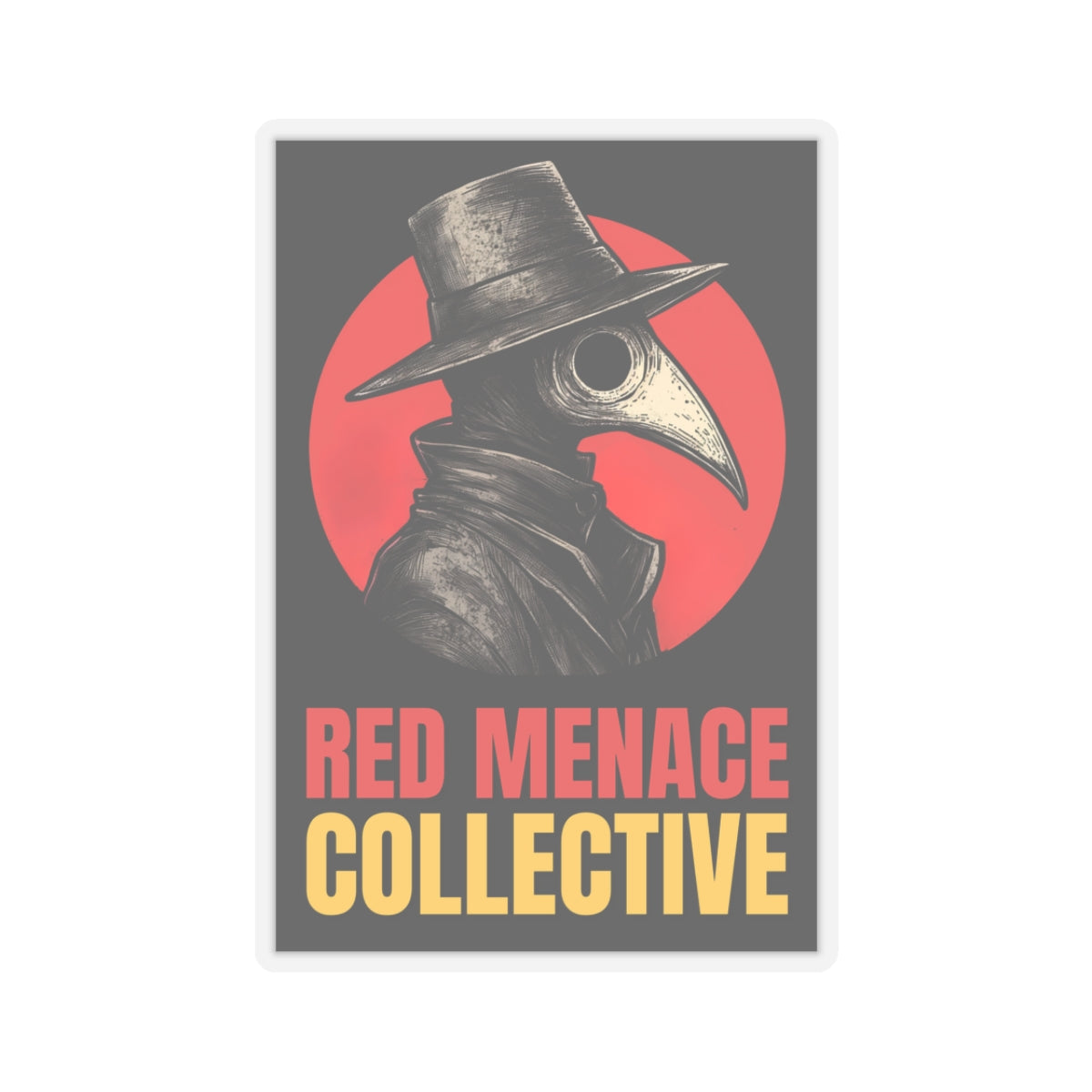 Red Menace Collective Kiss-Cut Stickers