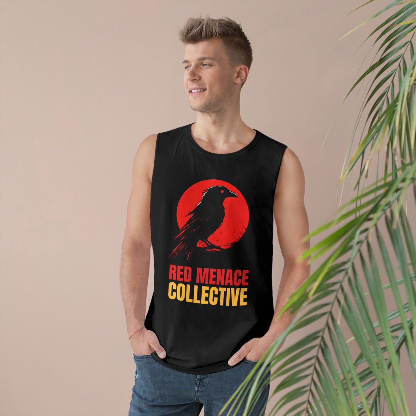 Red Menace Collective, Crow Unisex Barnard Tank