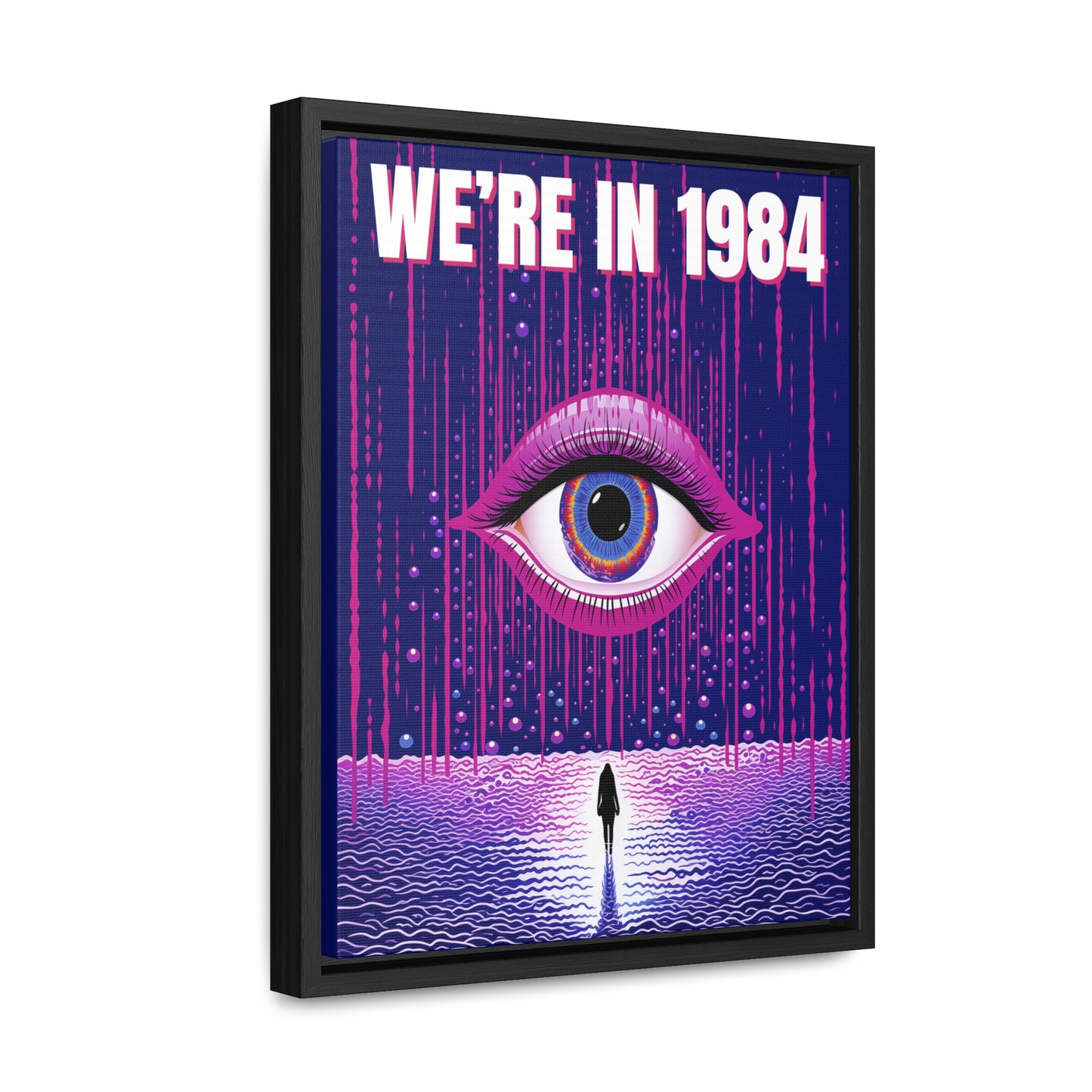 1984 Gallery Canvas Wraps, Vertical Frame