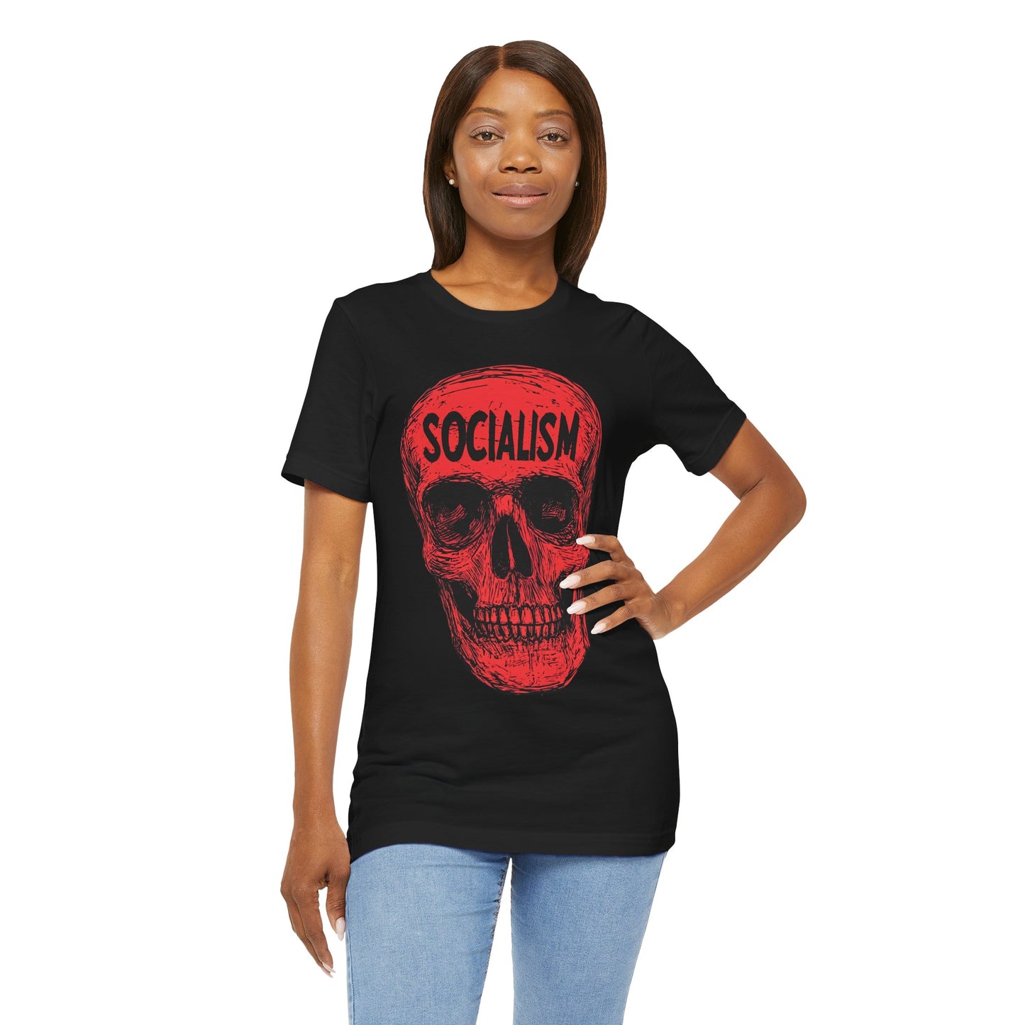 Socialism Means Death Unisex Jersey Short Sleeve Tee