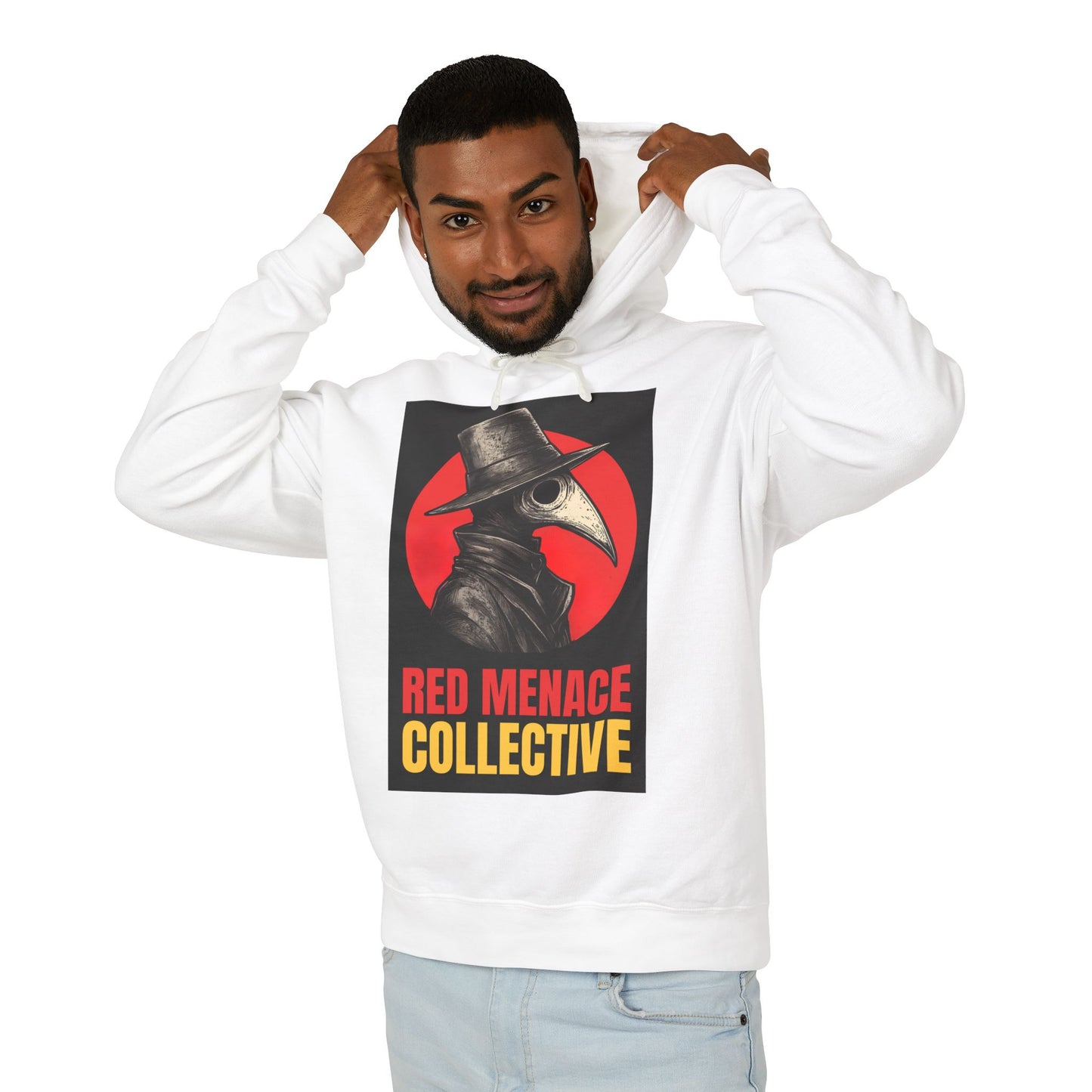 Red Menace Collective Unisex Lightweight Hooded Sweatshirt