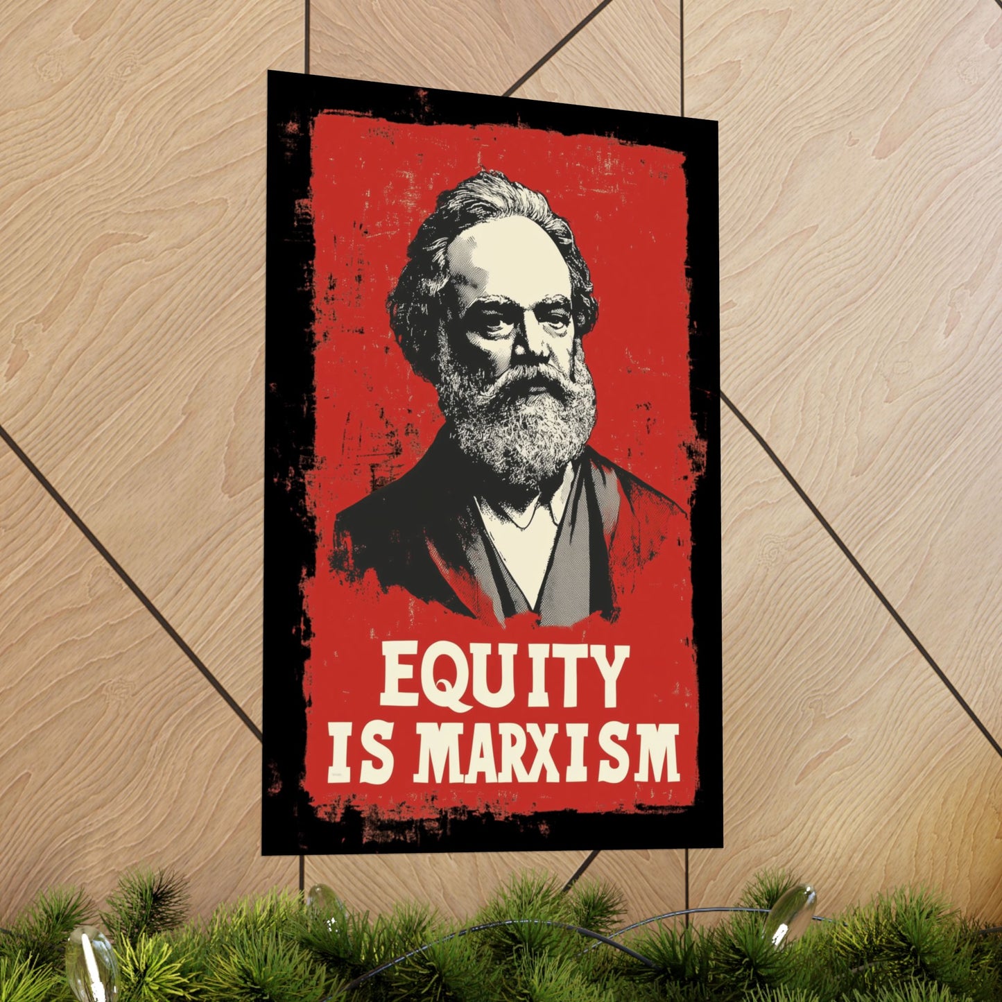 Equity Is Marxism Matte Vertical Posters