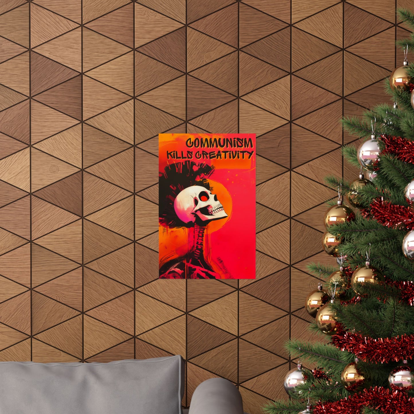 Communism Kills Creativity Matte Vertical Posters