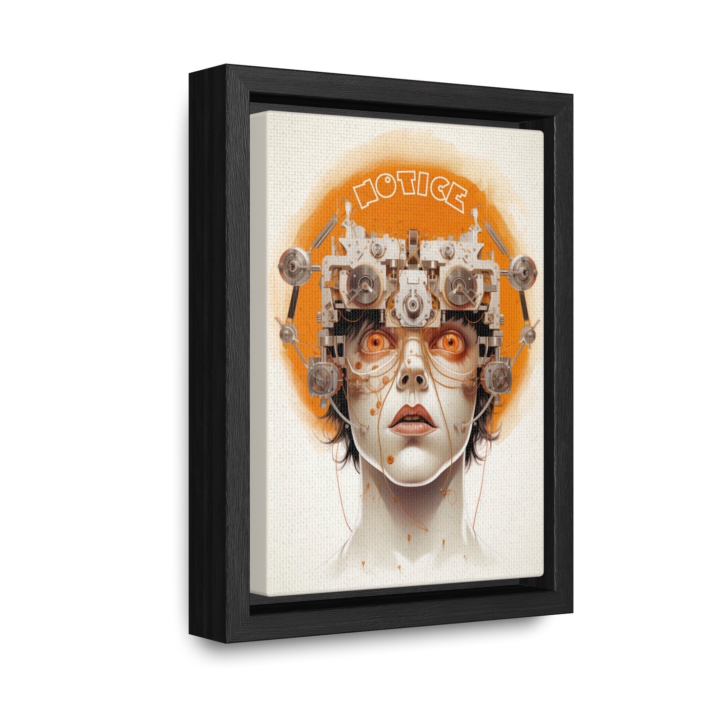 A Clockwork Orange Gallery Canvas Wraps, Vertical Frame