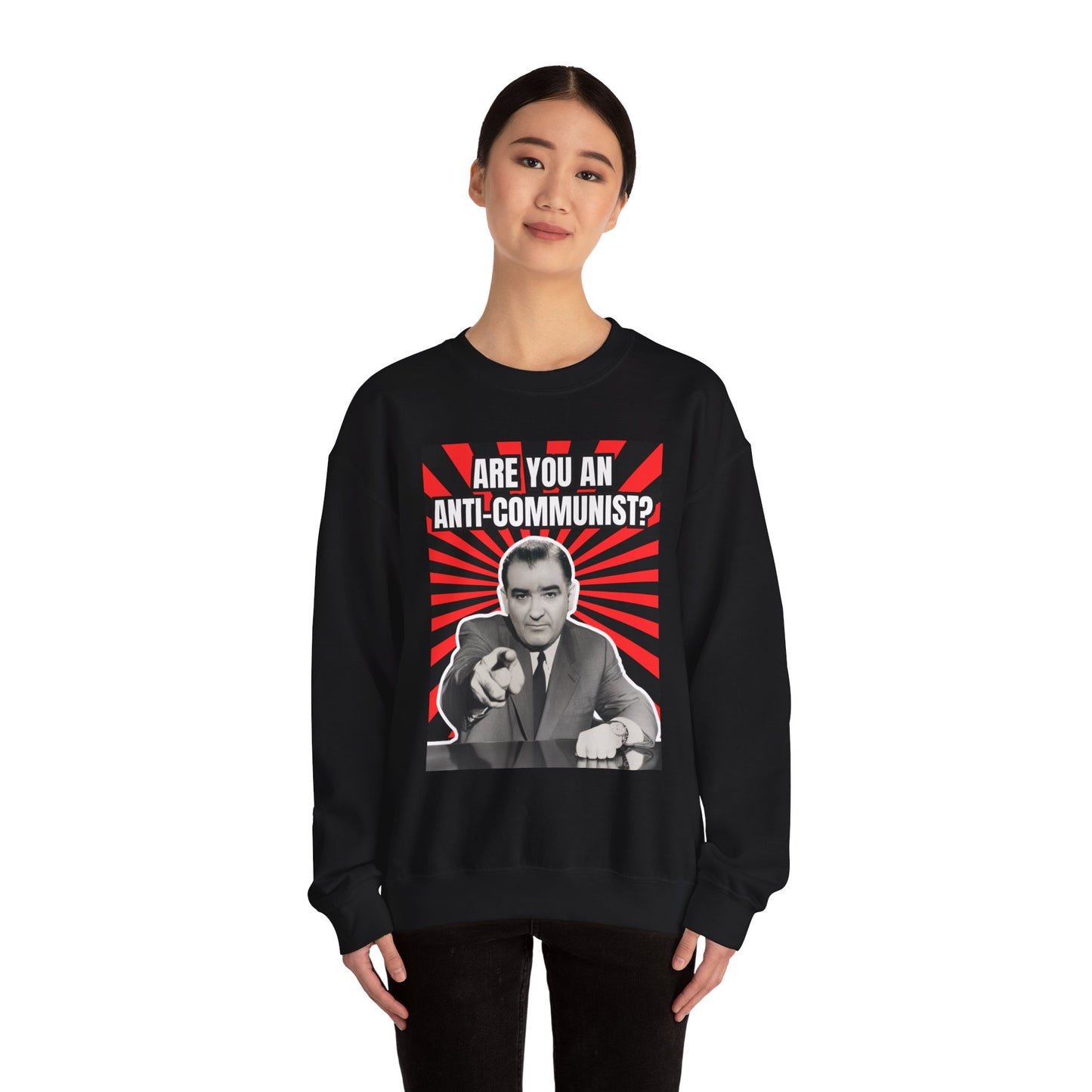 Are You An Anti-Communist? Unisex Heavy Blend™ Crewneck Sweatshirt