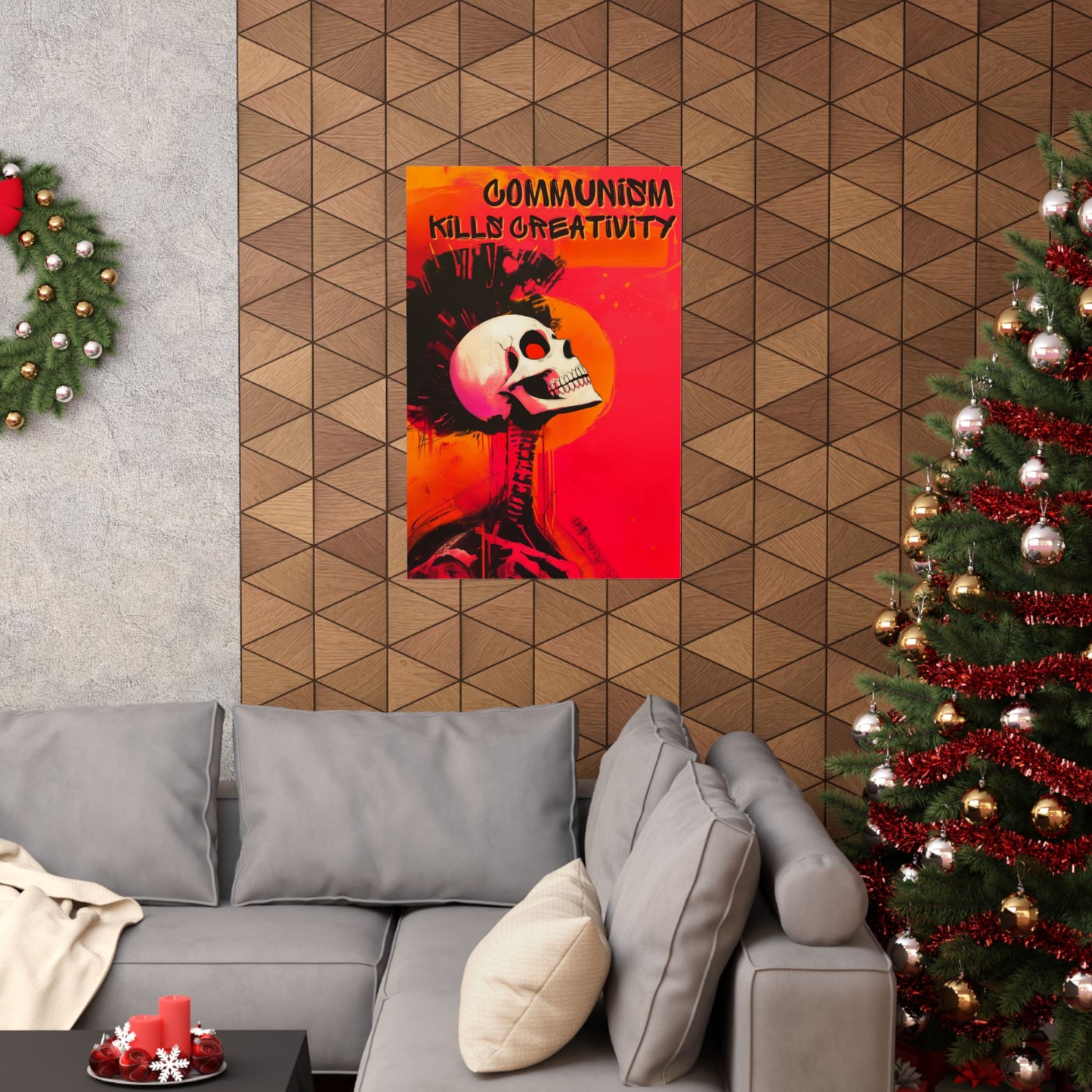 Communism Kills Creativity Matte Vertical Posters