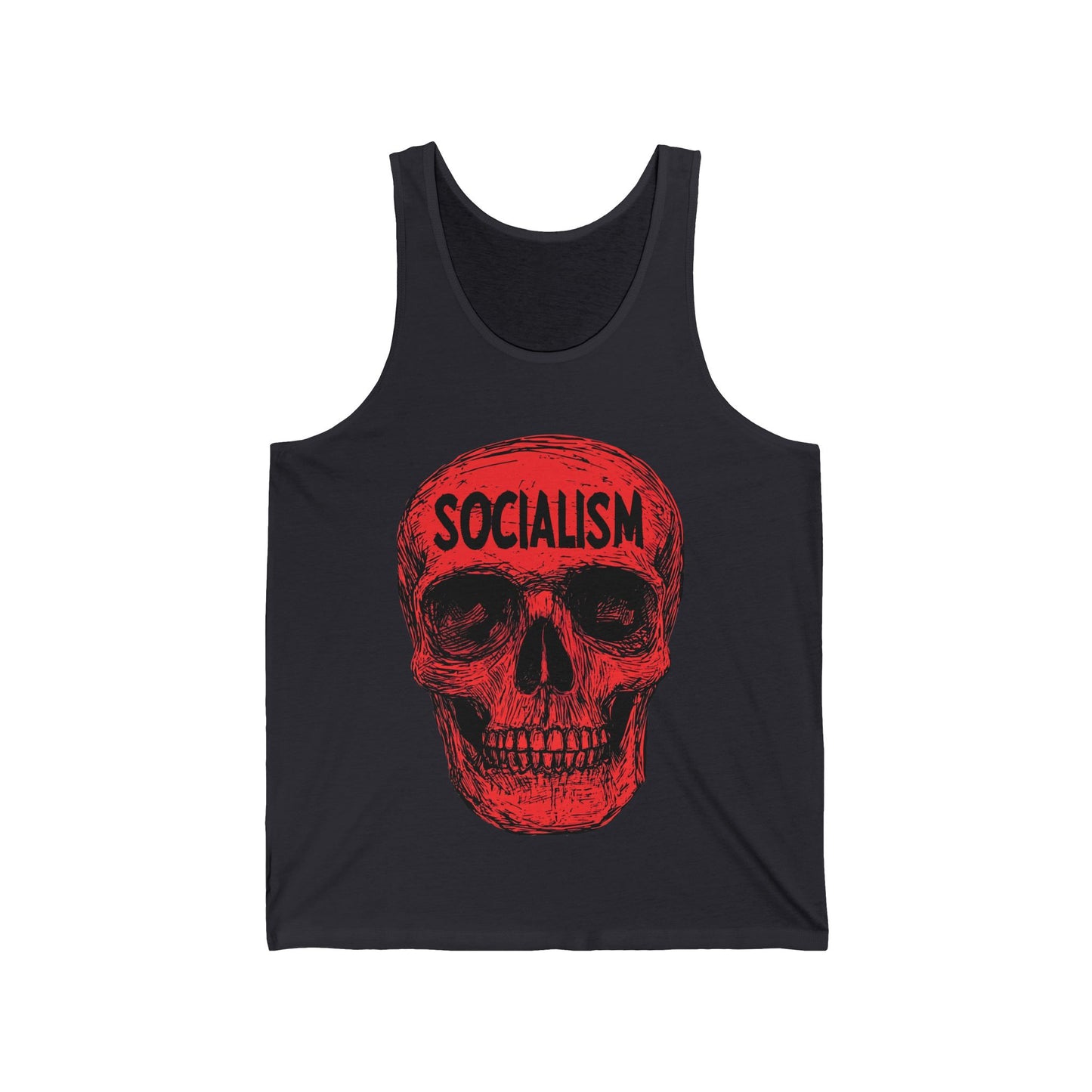 Socialism Means Death Unisex Jersey Tank