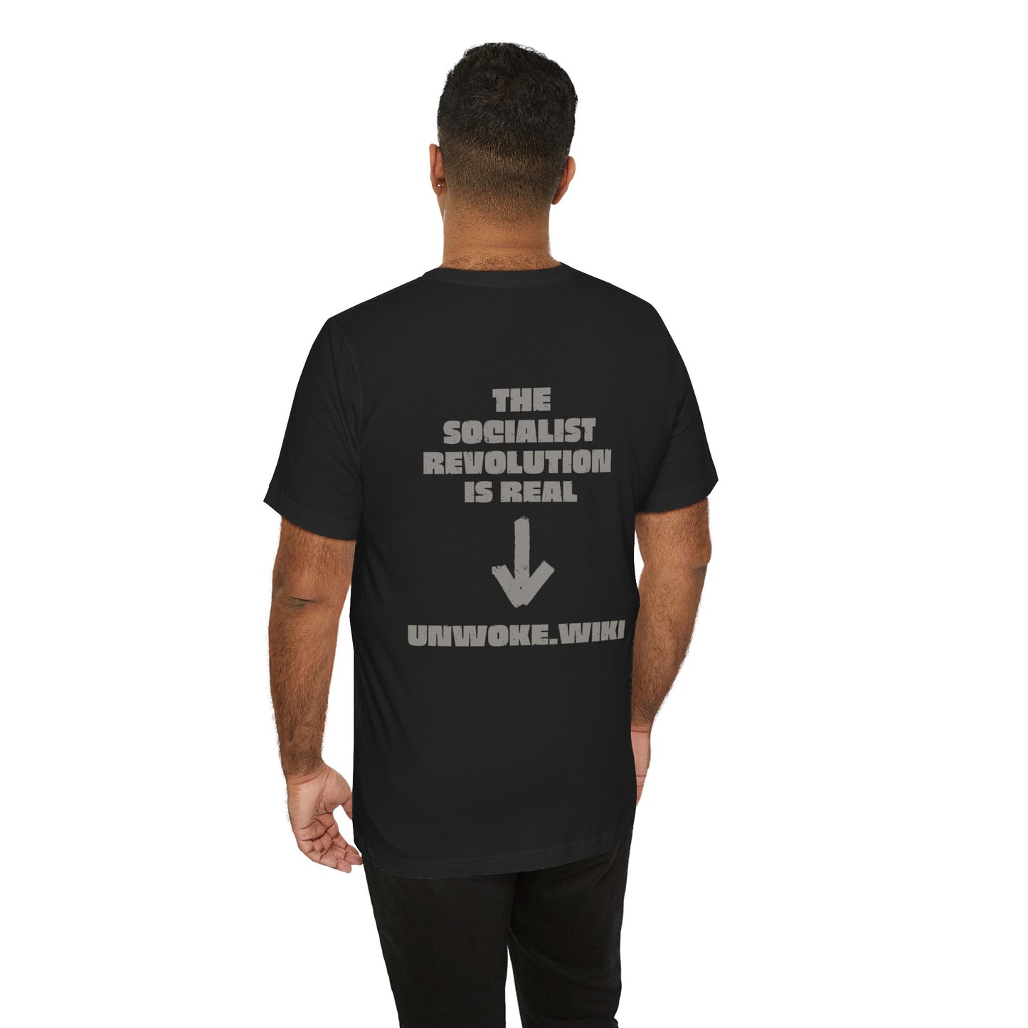 LIMITED EDITION: Unwoke Wiki July 2024 Unisex Jersey Short Sleeve Tee