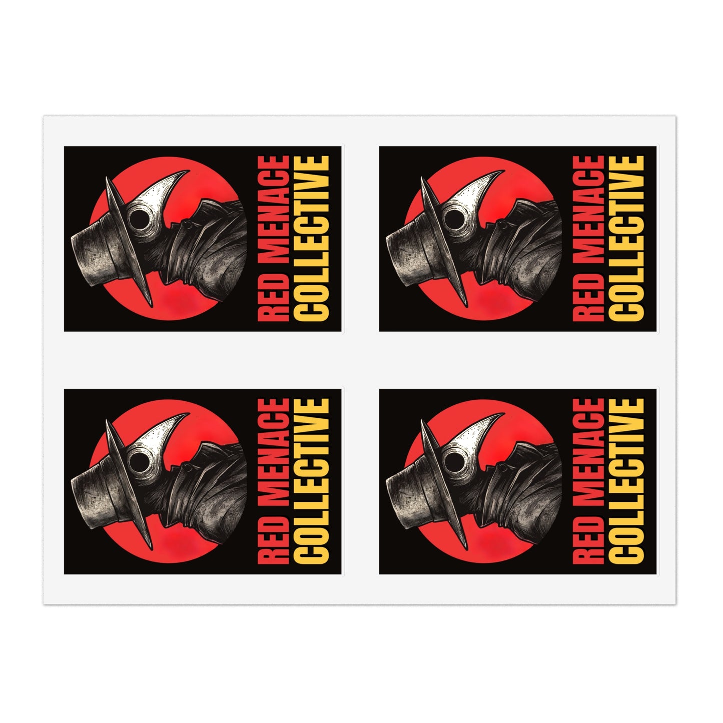 Red Menace Collective Sticker Sheets