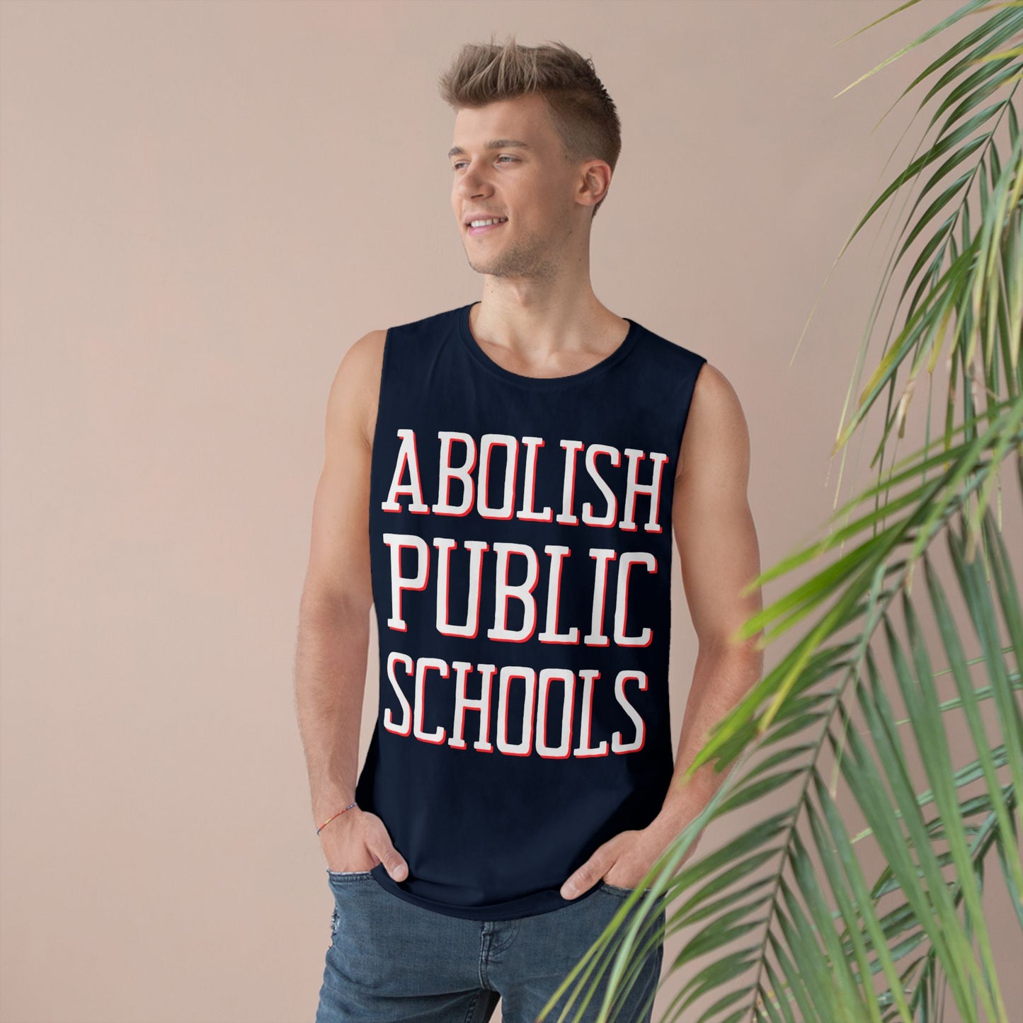 LIMITED EDITION: Abolish Public Schools Unisex Barnard Tank