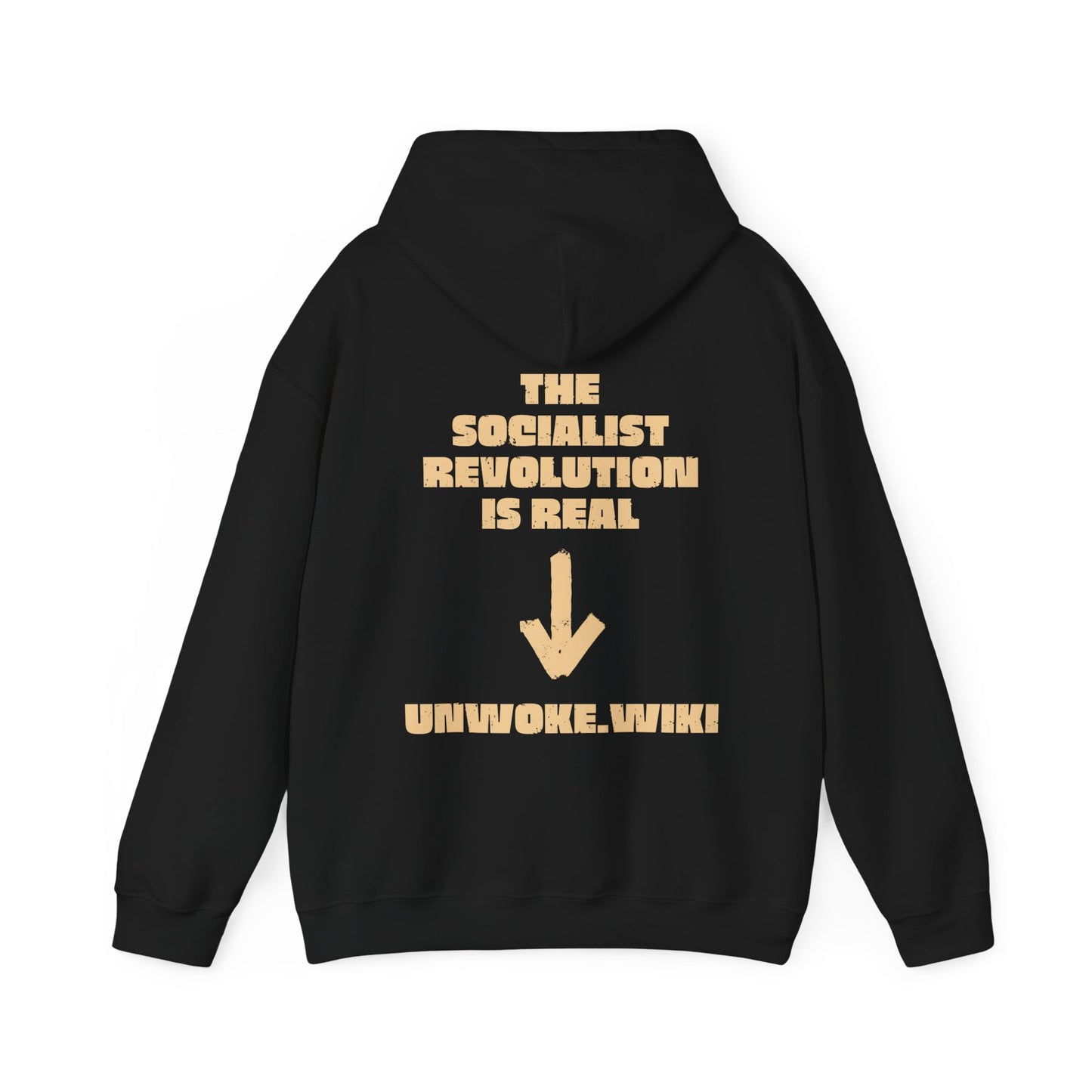 LIMITED EDITION: Unwoke Wiki April 2024 Unisex Heavy Blend™ Hooded Sweatshirt
