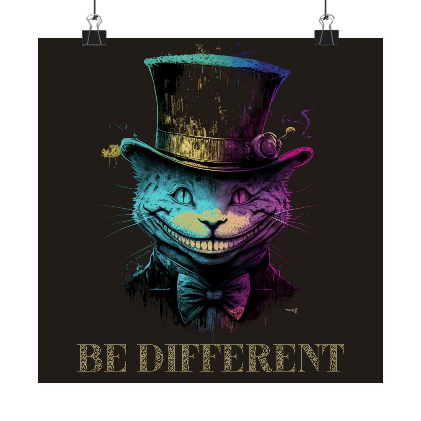 Be Different Matte Posters