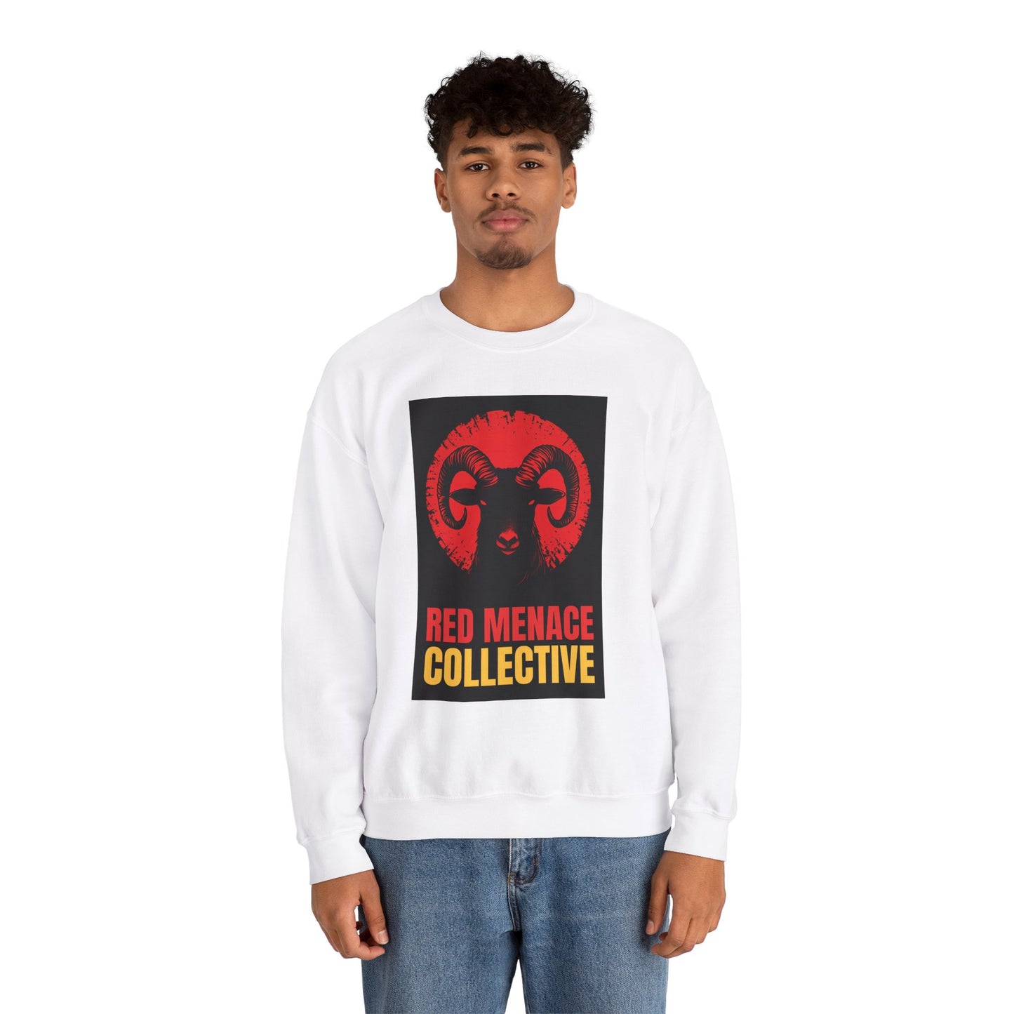 Red Menace Collective - Ram Unisex Heavy Blend™ Crewneck Sweatshirt