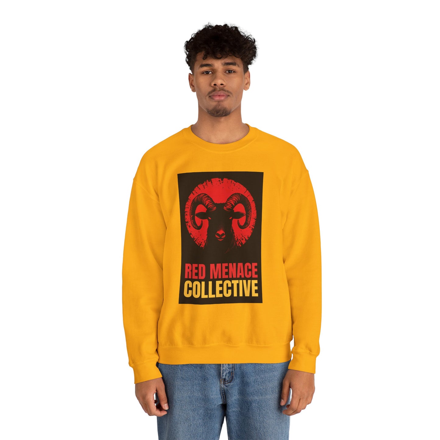 Red Menace Collective - Ram Unisex Heavy Blend™ Crewneck Sweatshirt