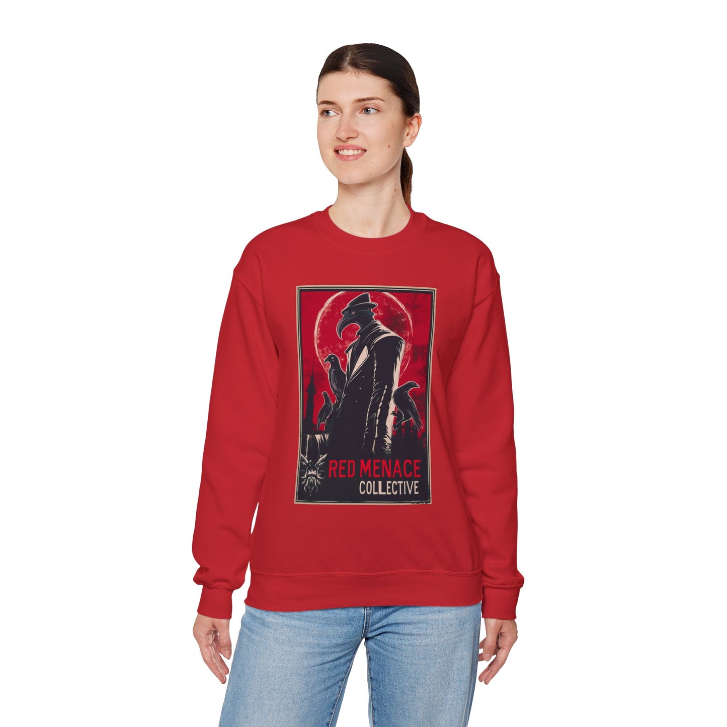 Red Menace Propaganda Unisex Heavy Blend™ Crewneck Sweatshirt