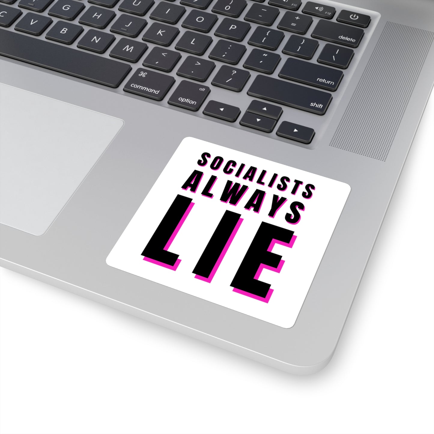Socialists Always Lie Square Stickers