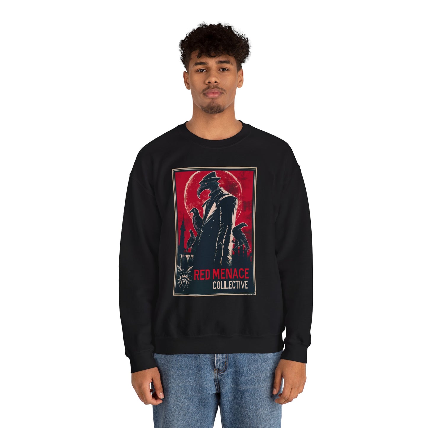 Red Menace Propaganda Unisex Heavy Blend™ Crewneck Sweatshirt