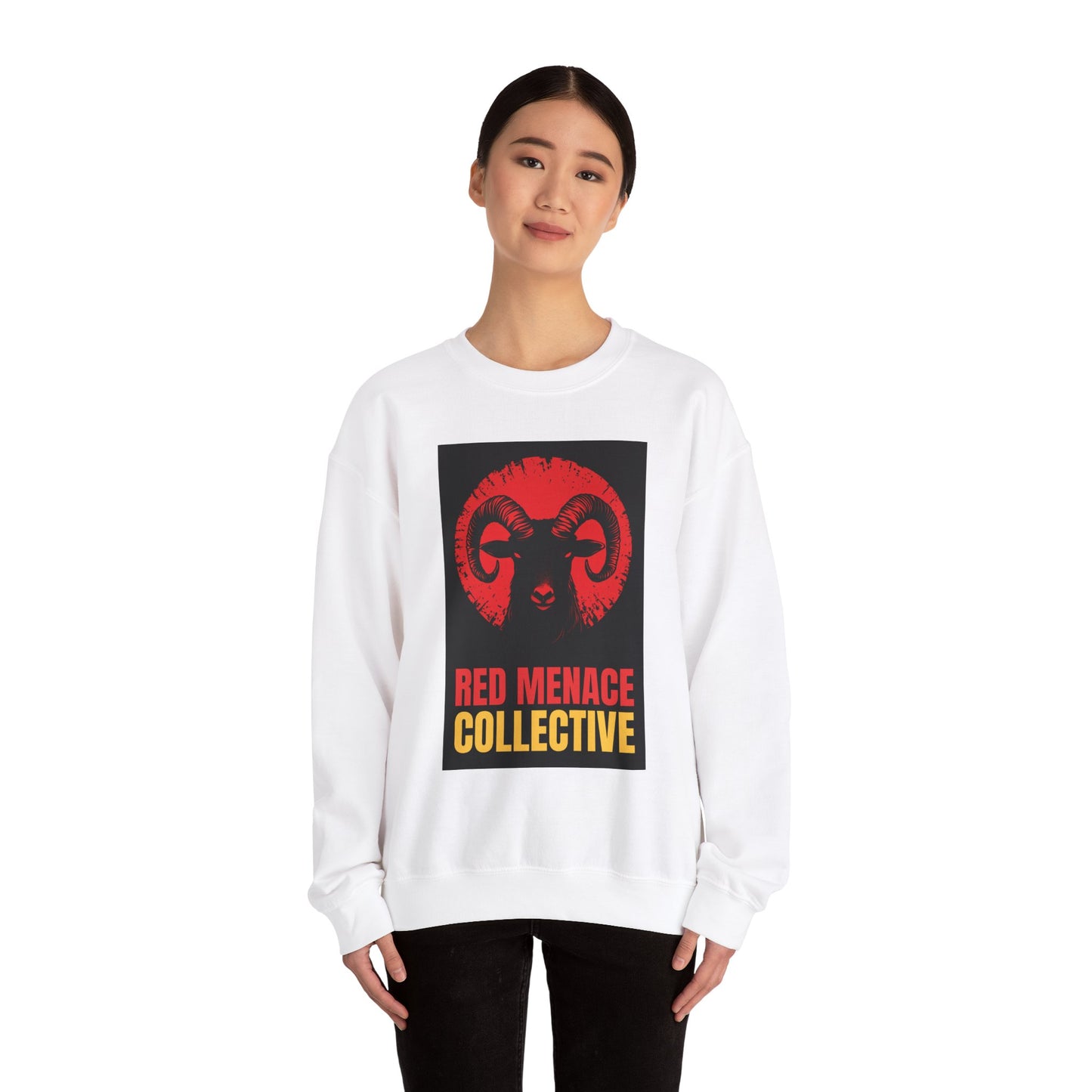 Red Menace Collective - Ram Unisex Heavy Blend™ Crewneck Sweatshirt