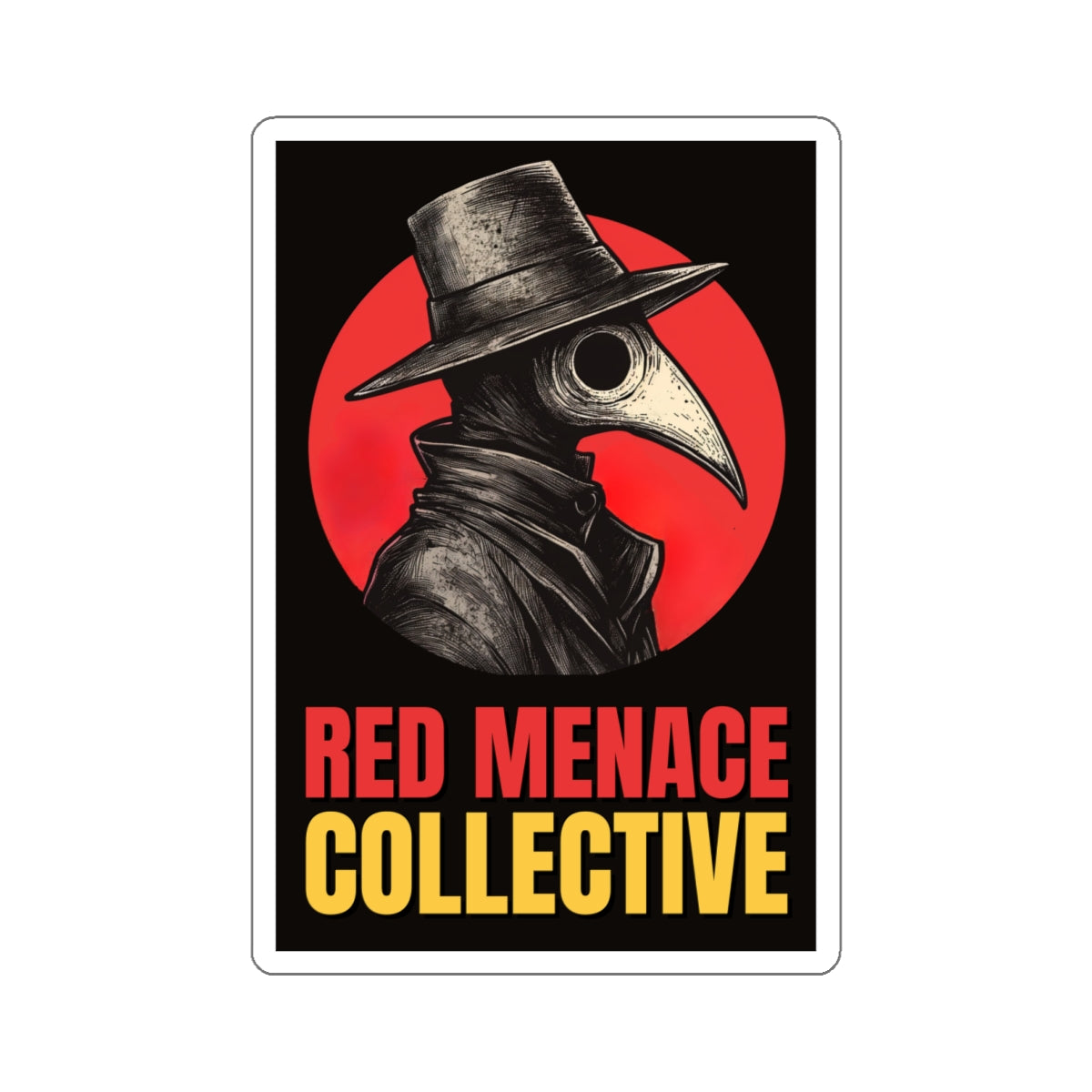 Red Menace Collective Kiss-Cut Stickers