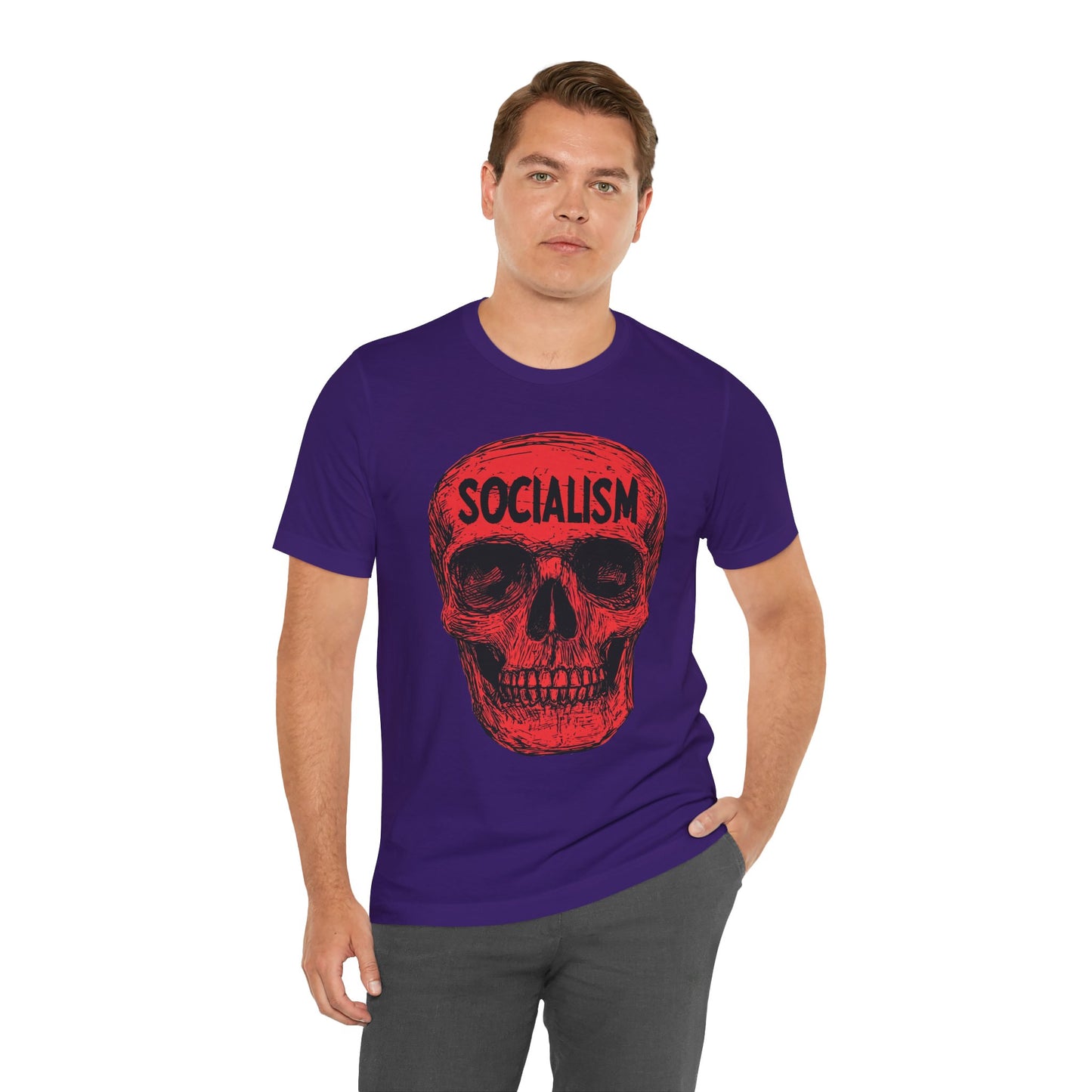 Socialism Means Death Unisex Jersey Short Sleeve Tee