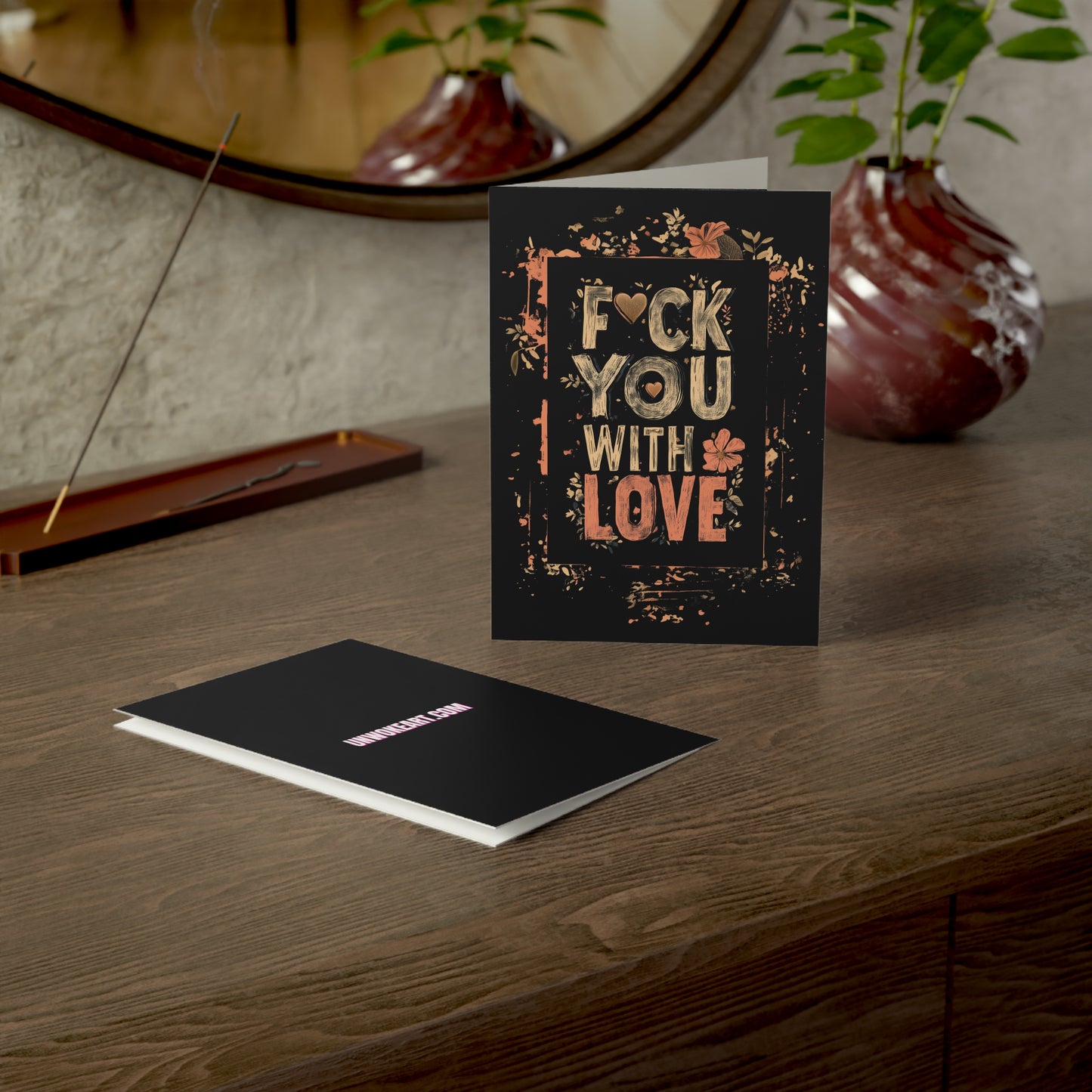 Eff You (With Love) - The Anti-Valentine Greeting Cards (1, 10, 30, and 50pcs)