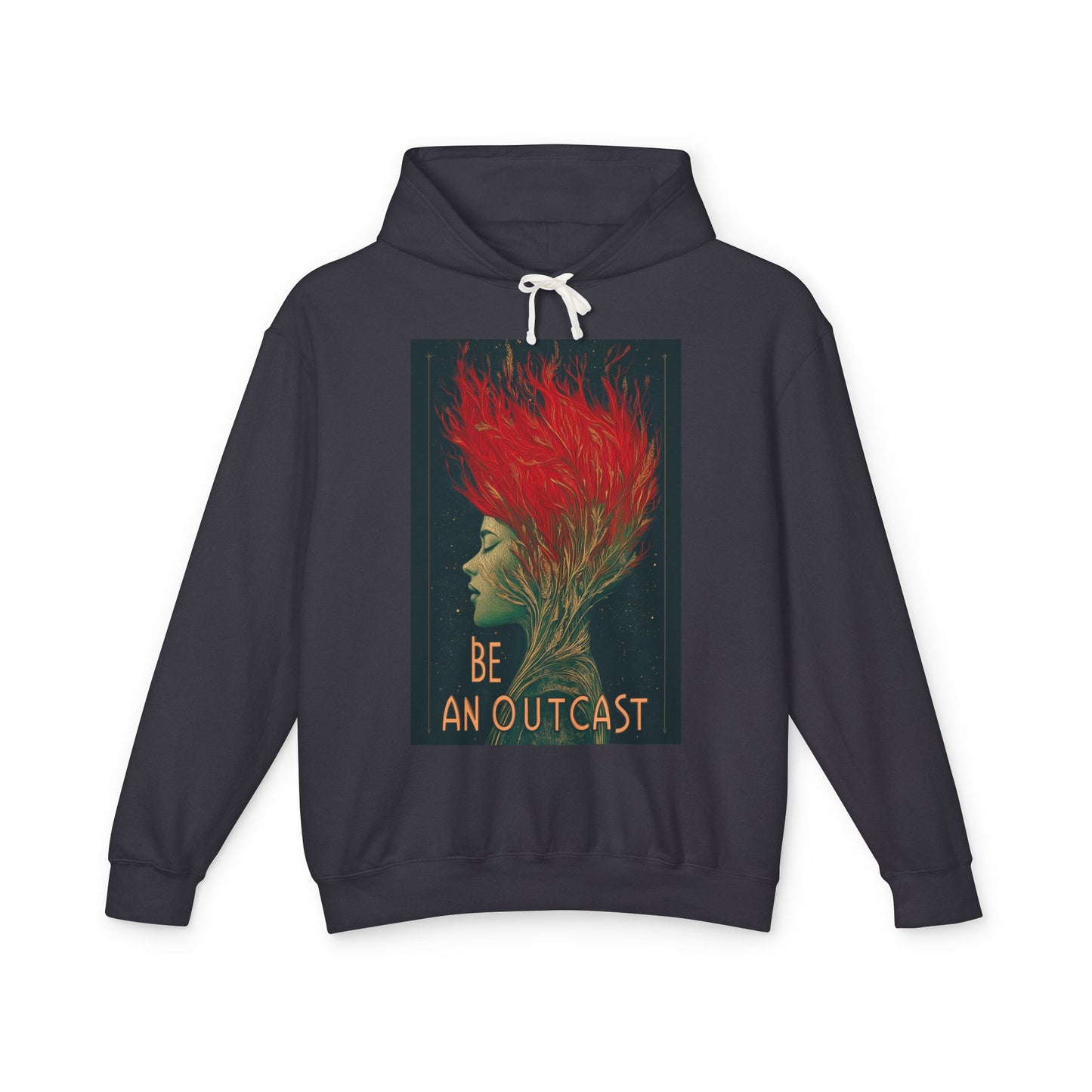 Be An Outcast Unisex Lightweight Hooded Sweatshirt