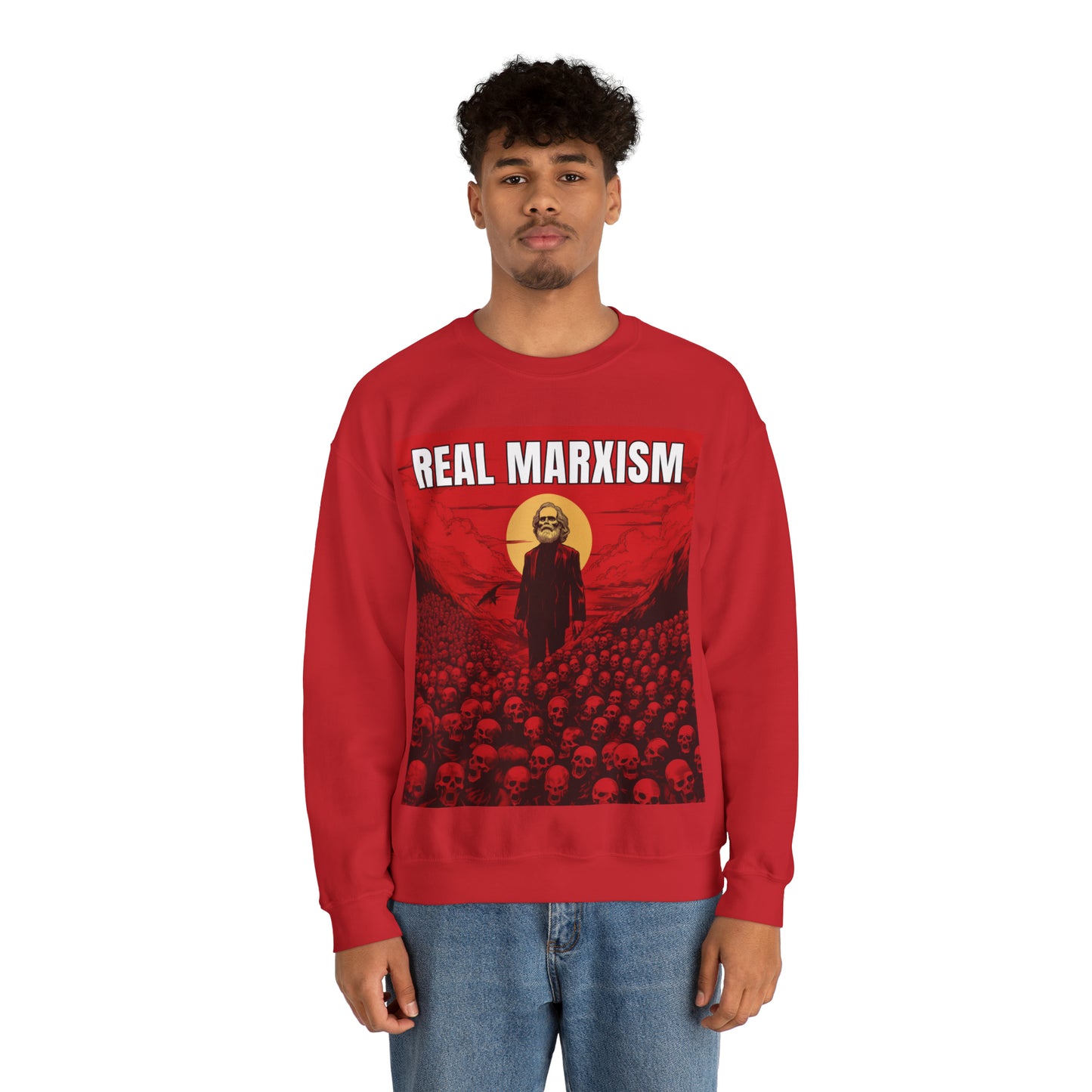 Real Marxism Unisex Heavy Blend™ Crewneck Sweatshirt