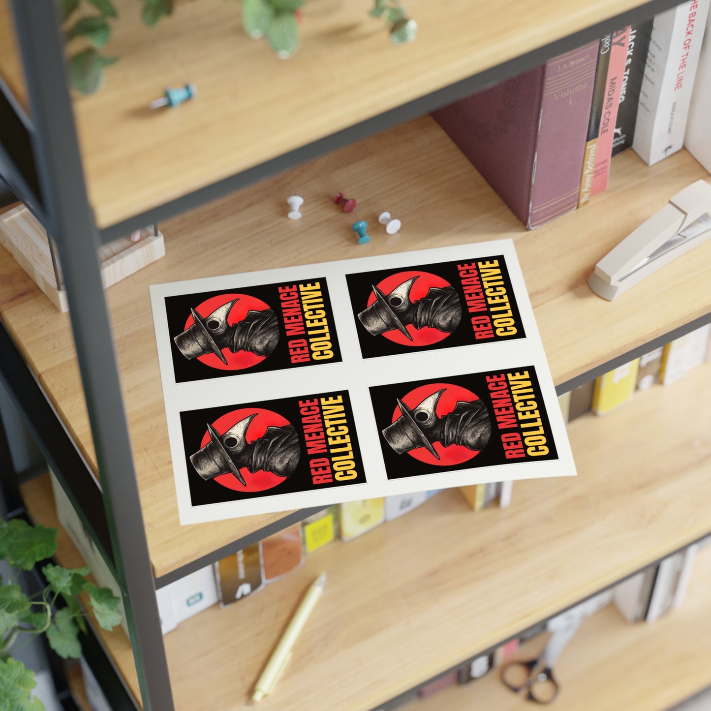 Red Menace Collective Sticker Sheets