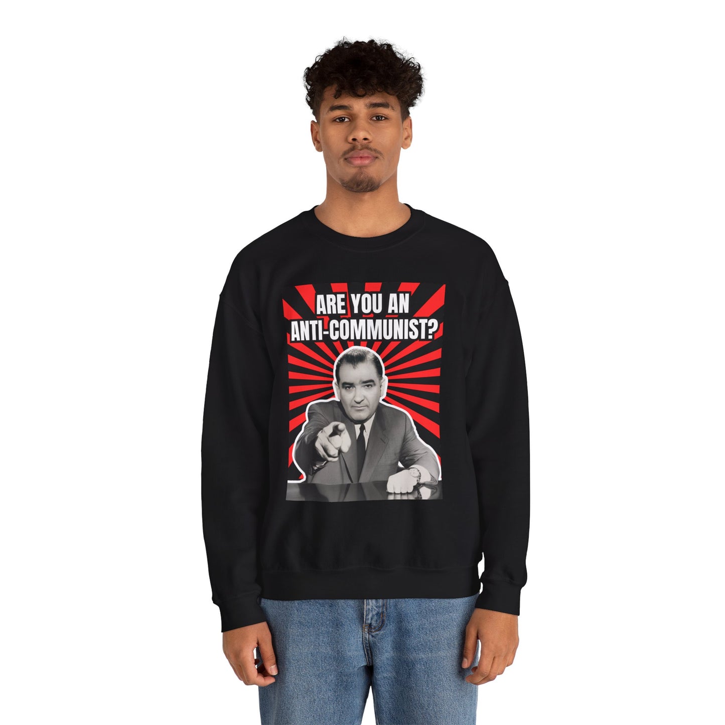 Are You An Anti-Communist? Unisex Heavy Blend™ Crewneck Sweatshirt