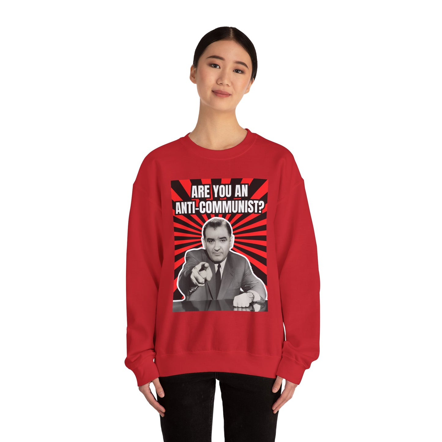 Are You An Anti-Communist? Unisex Heavy Blend™ Crewneck Sweatshirt