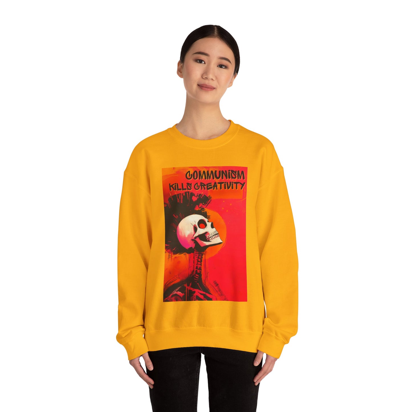 Communism Kills Creativity Unisex Heavy Blend™ Crewneck Sweatshirt