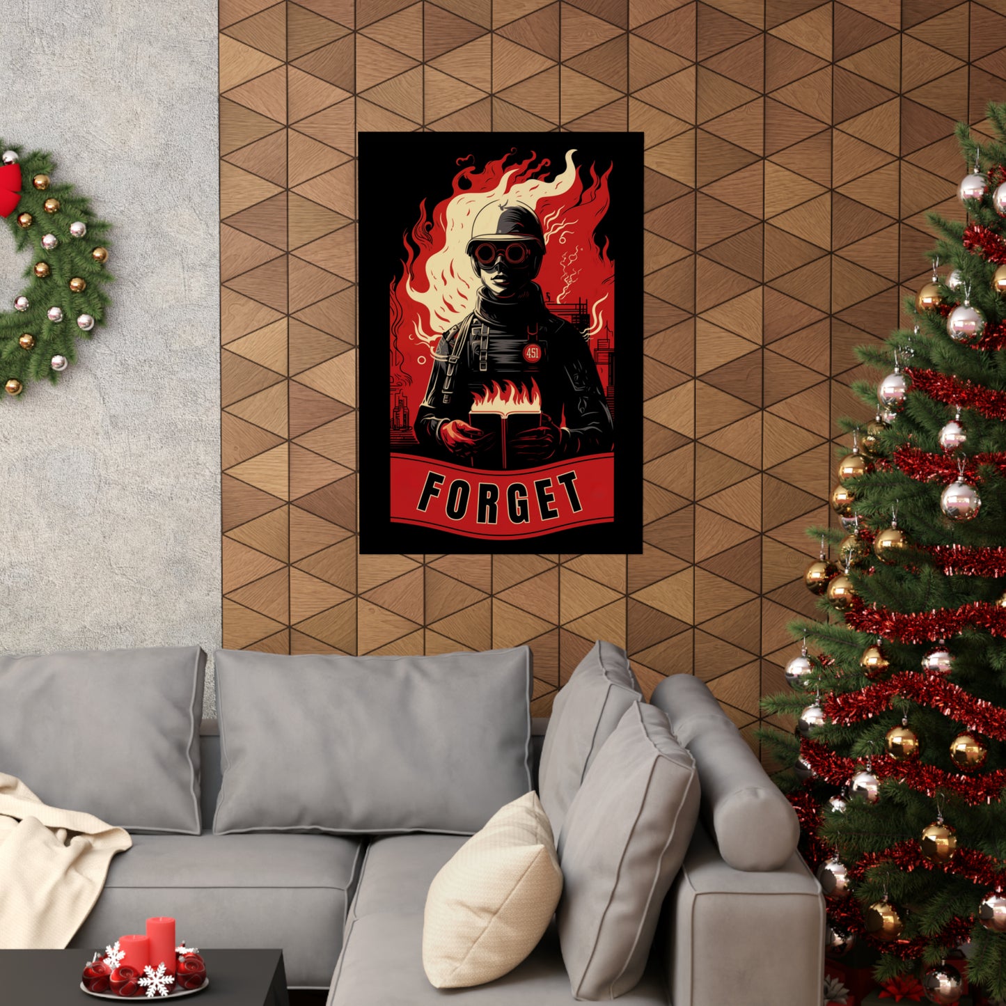 Fahrenheit 451 Matte Vertical Posters