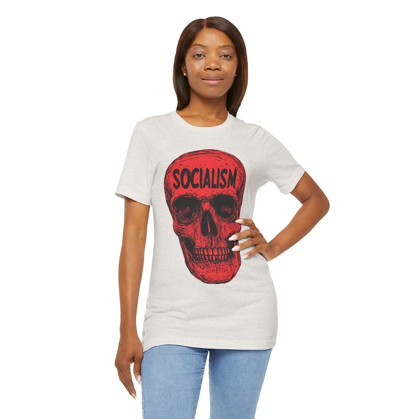 Socialism Means Death Unisex Jersey Short Sleeve Tee