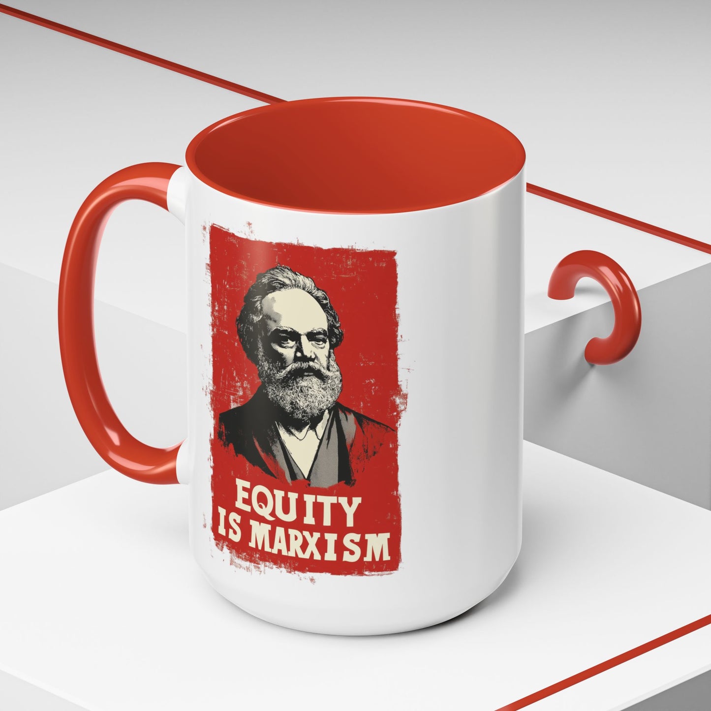 Equity Is Marxism Accent Coffee Mug (11 or 15oz)