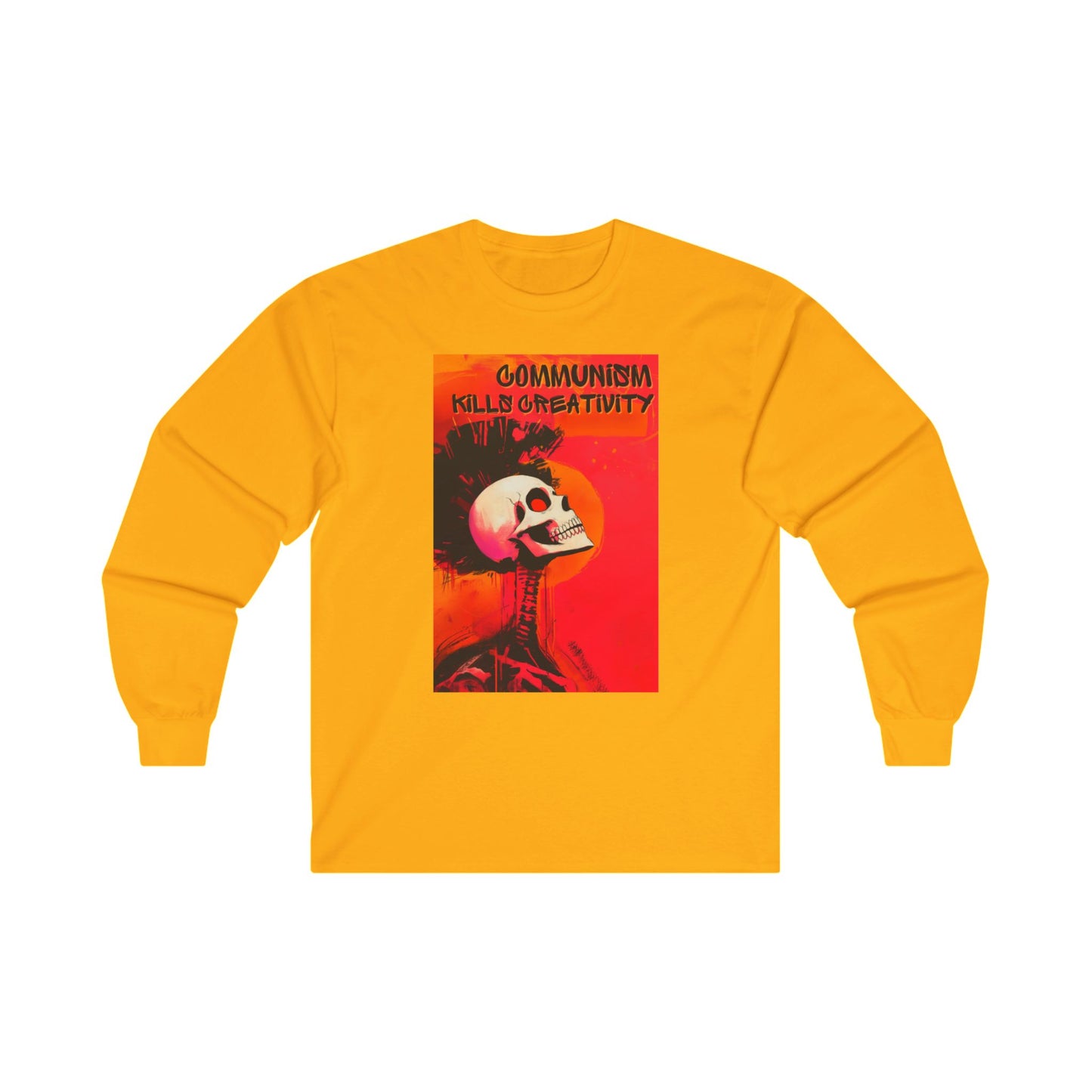 Communism Kills Creativity Unisex Ultra Cotton Long Sleeve Tee