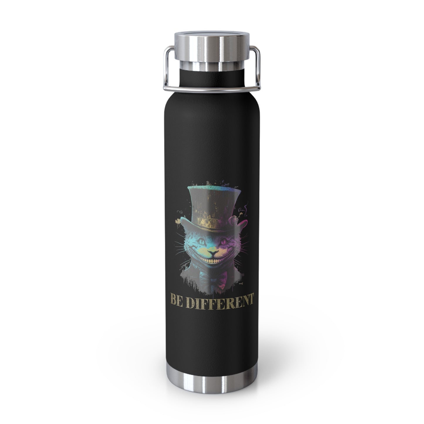 Be Different Copper Vacuum Insulated Bottle, 22oz