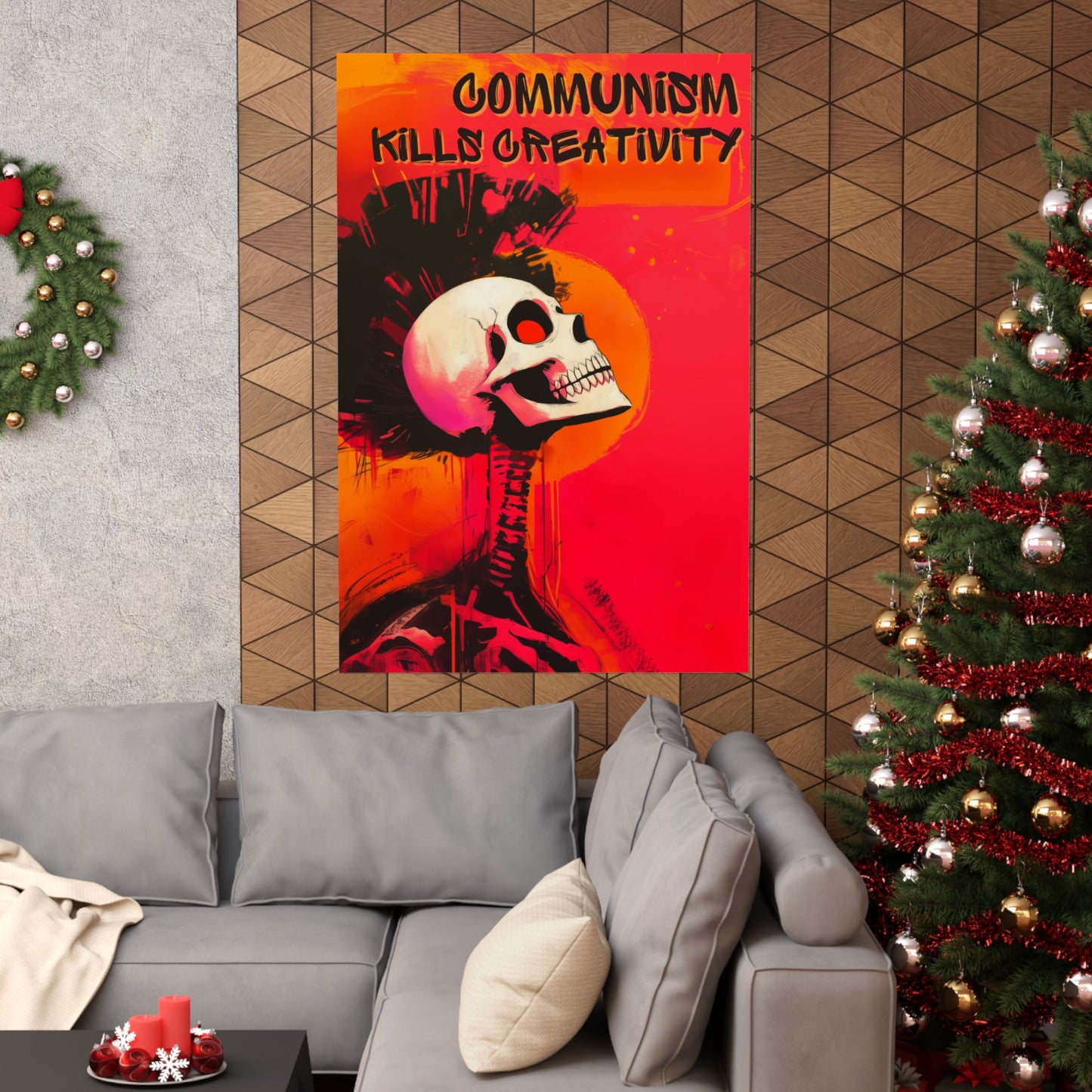 Communism Kills Creativity Matte Vertical Posters