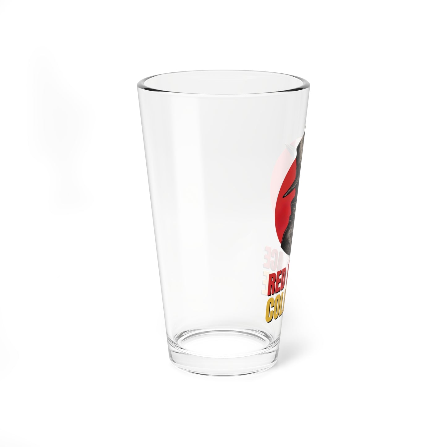 Red Menace Collective Pint Glass, 16oz