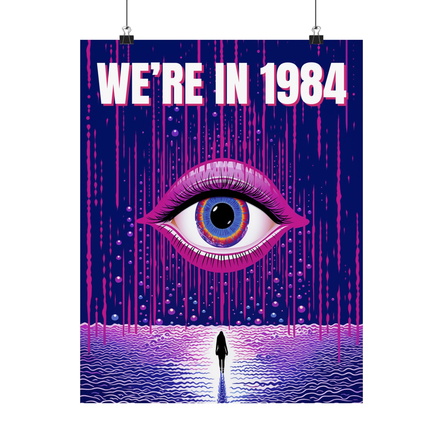 1984 Matte Vertical Posters