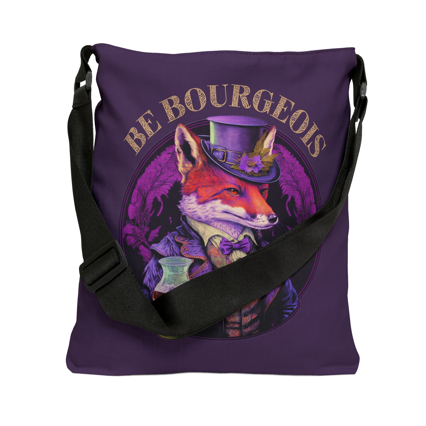Be Bourgeois Adjustable Tote Bag (AOP)