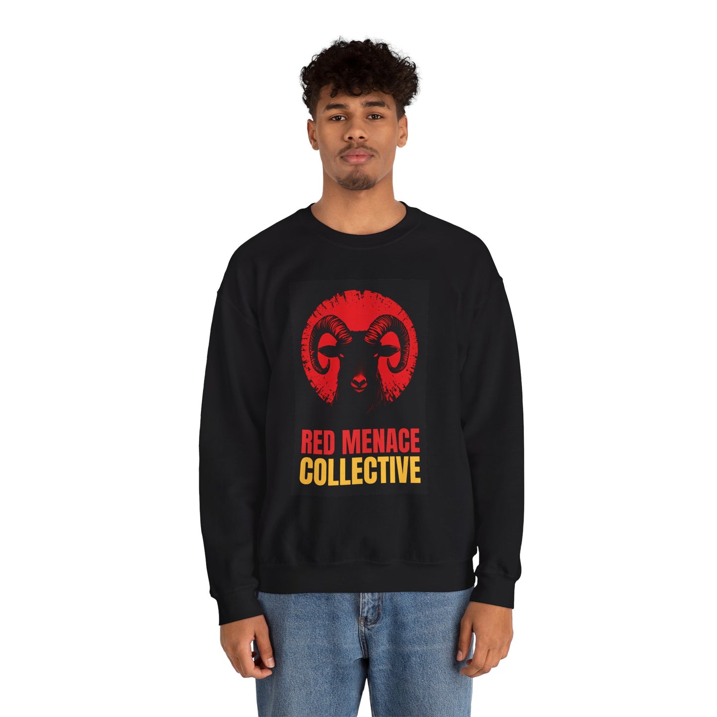 Red Menace Collective - Ram Unisex Heavy Blend™ Crewneck Sweatshirt