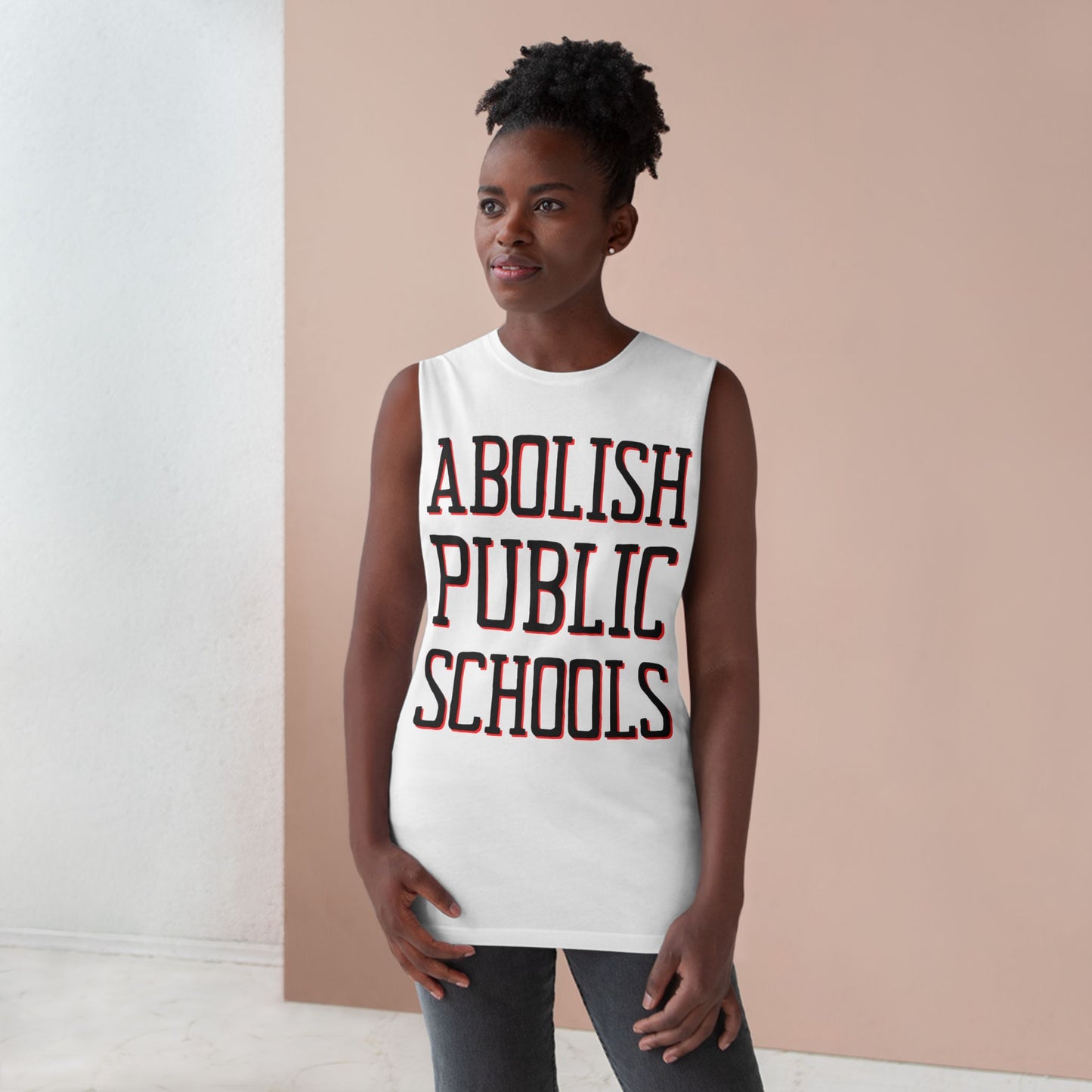 LIMITED EDITION: Abolish Public Schools Unisex Barnard Tank