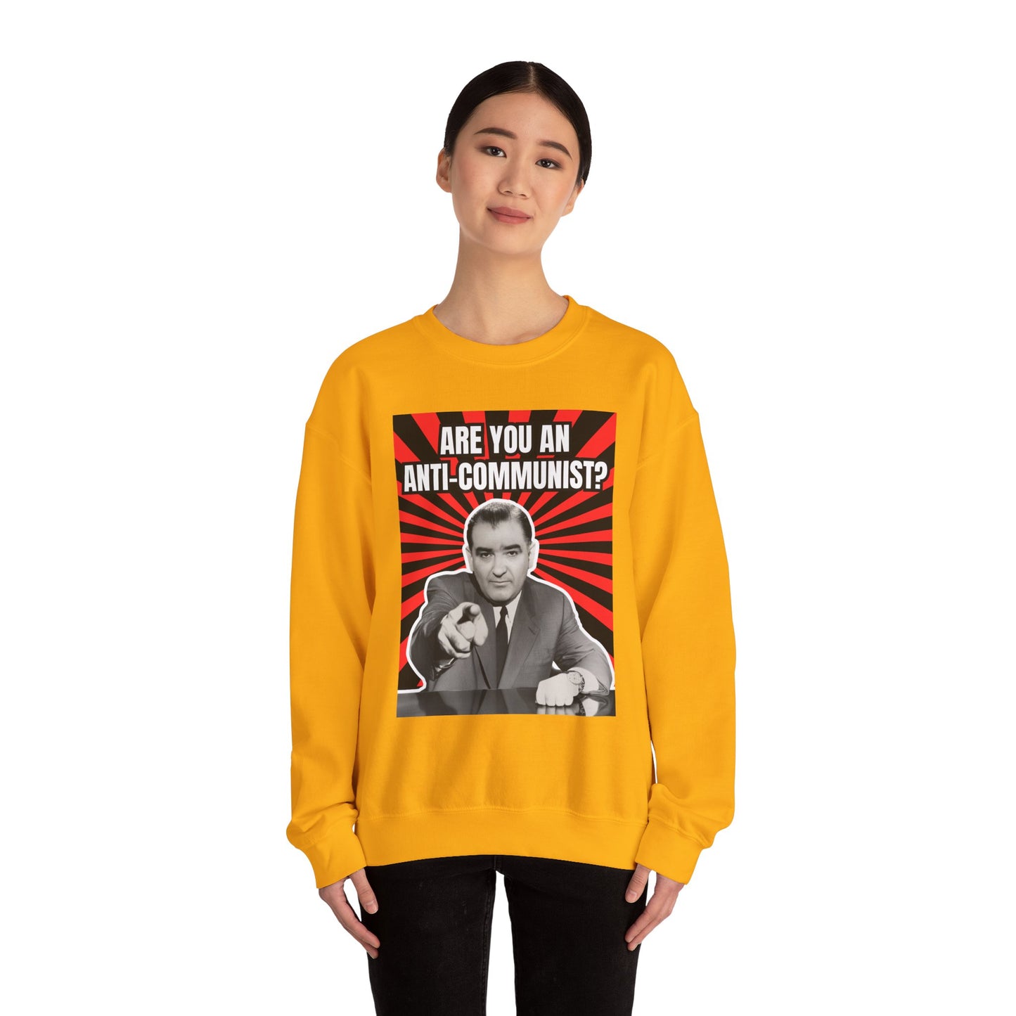 Are You An Anti-Communist? Unisex Heavy Blend™ Crewneck Sweatshirt